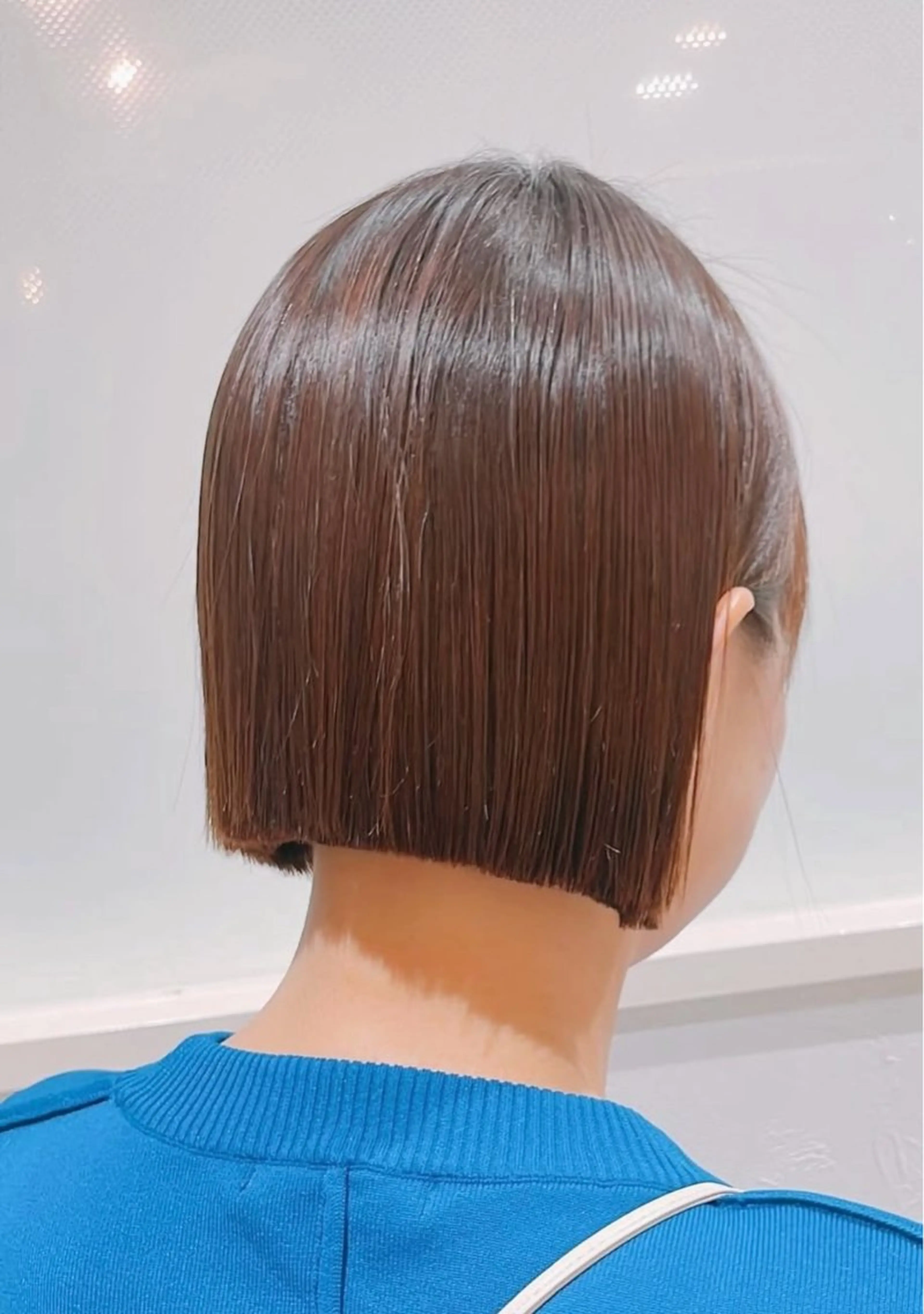 ショート カット 縮毛矯正 ボブ/艶髪 soleilrukaのヘアスタイル