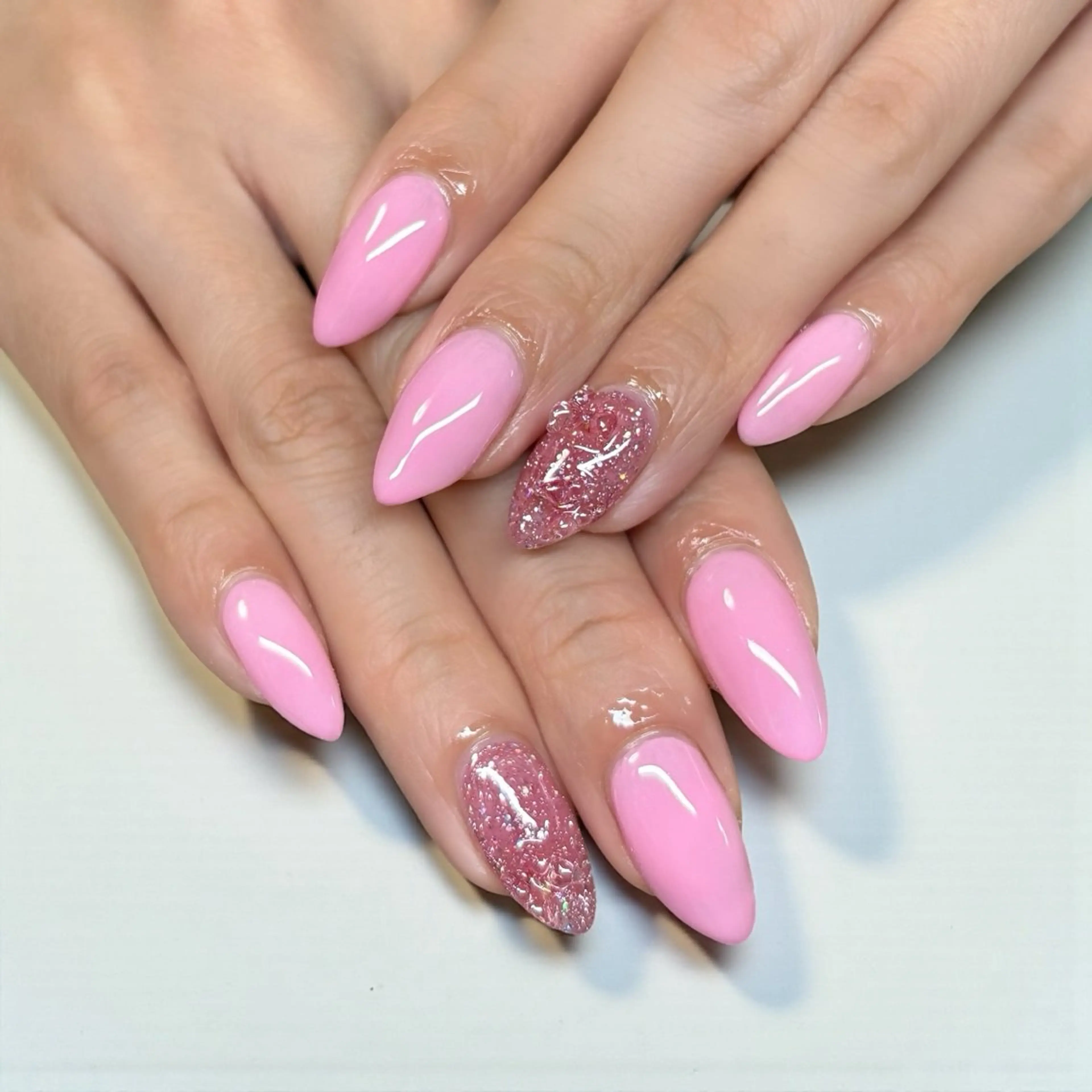 ネイル 長さ出し ハンドネイル orchid mikiのネイルデザイン