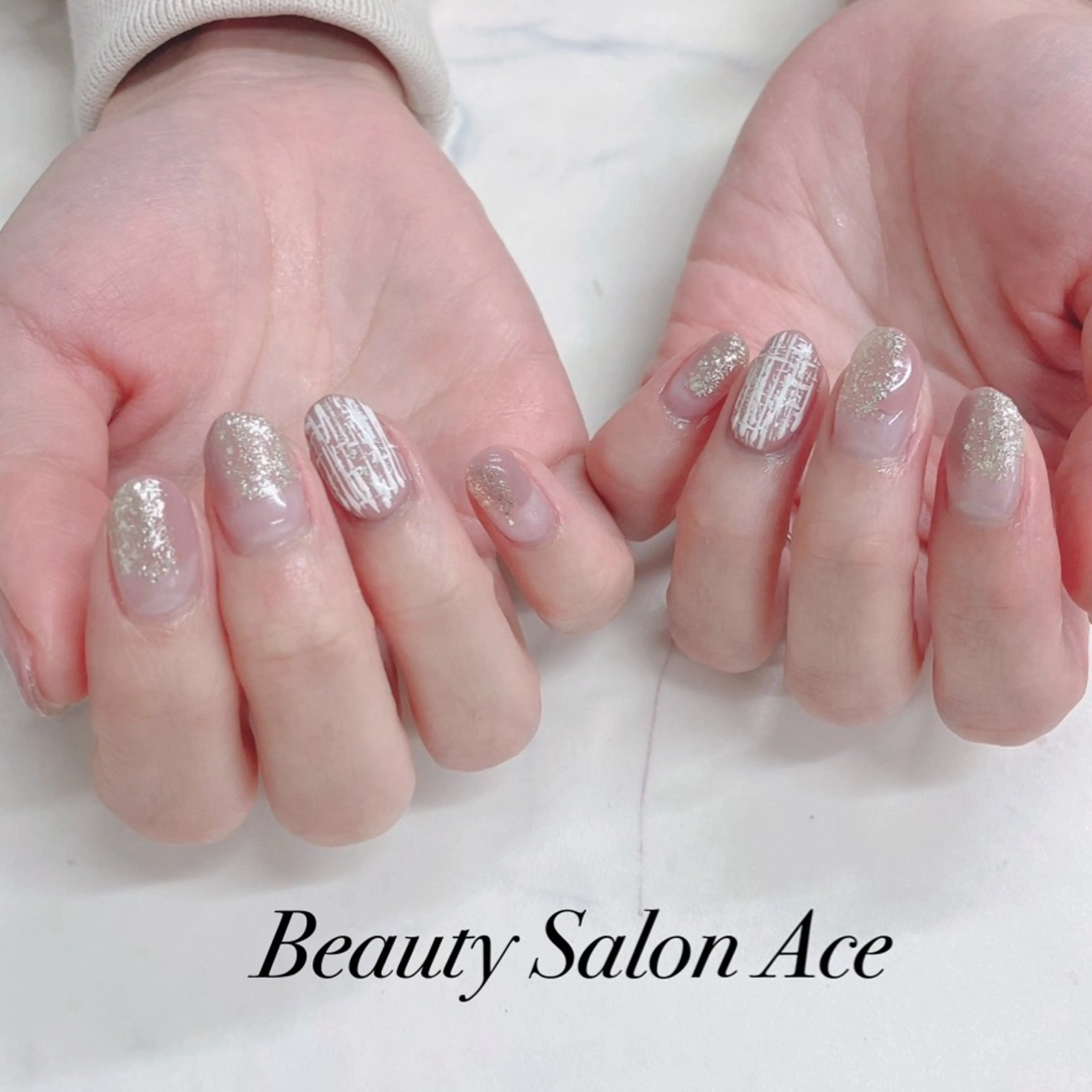 ネイル メンズネイル 冬ネイル クリスマス ハンドネイル ハンドケア Beauty Salon Ace（ネイルサロン　エース）所属・フィルイン専門店 Aceのネイルデザイン