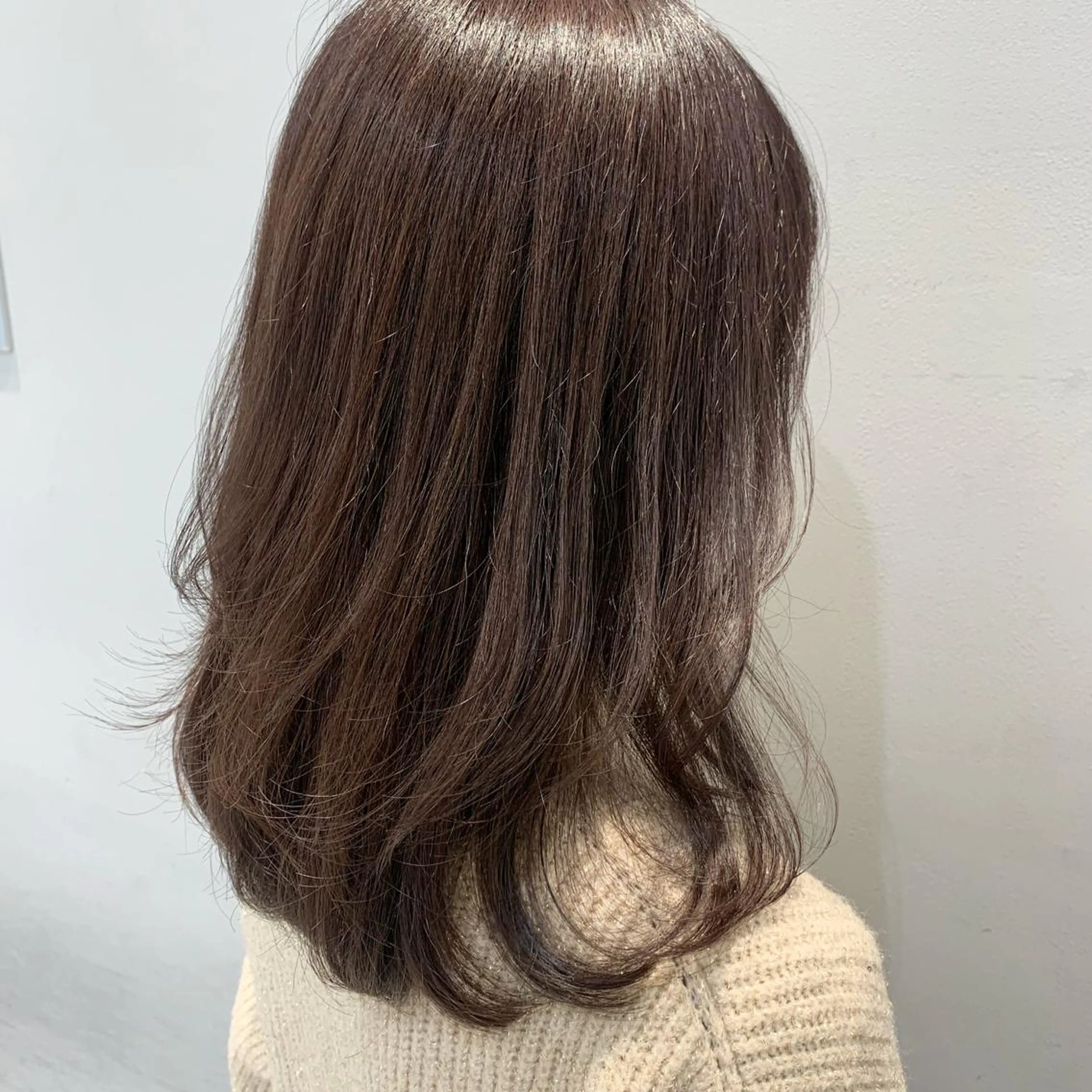 セミロング ヘアカラー トリートメント 髪質改善/縮毛矯正 🎀小林 唯 🎀のヘアスタイル