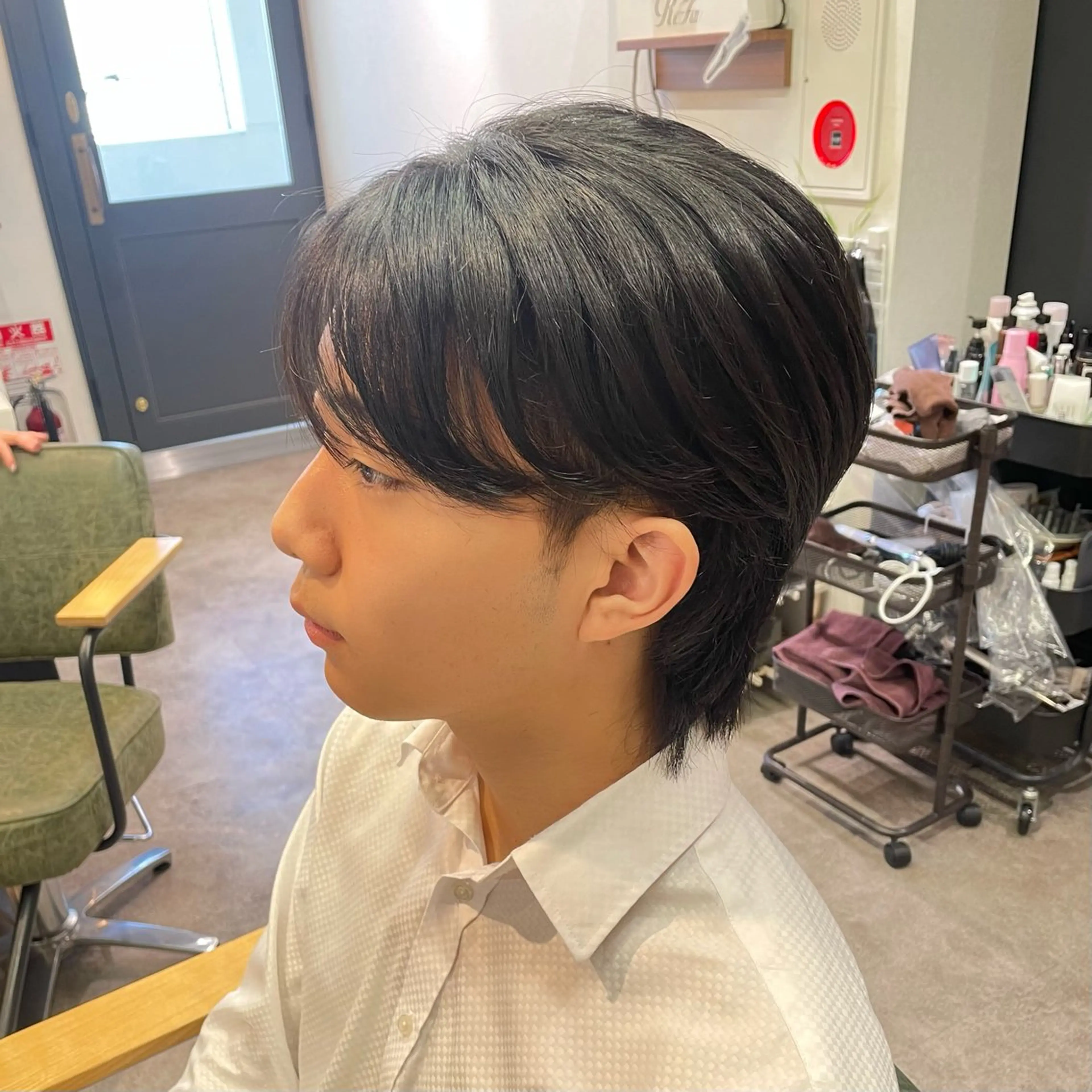 メンズ 透明感 カラー 艶髪 縮毛矯正🫒airiのヘアスタイル