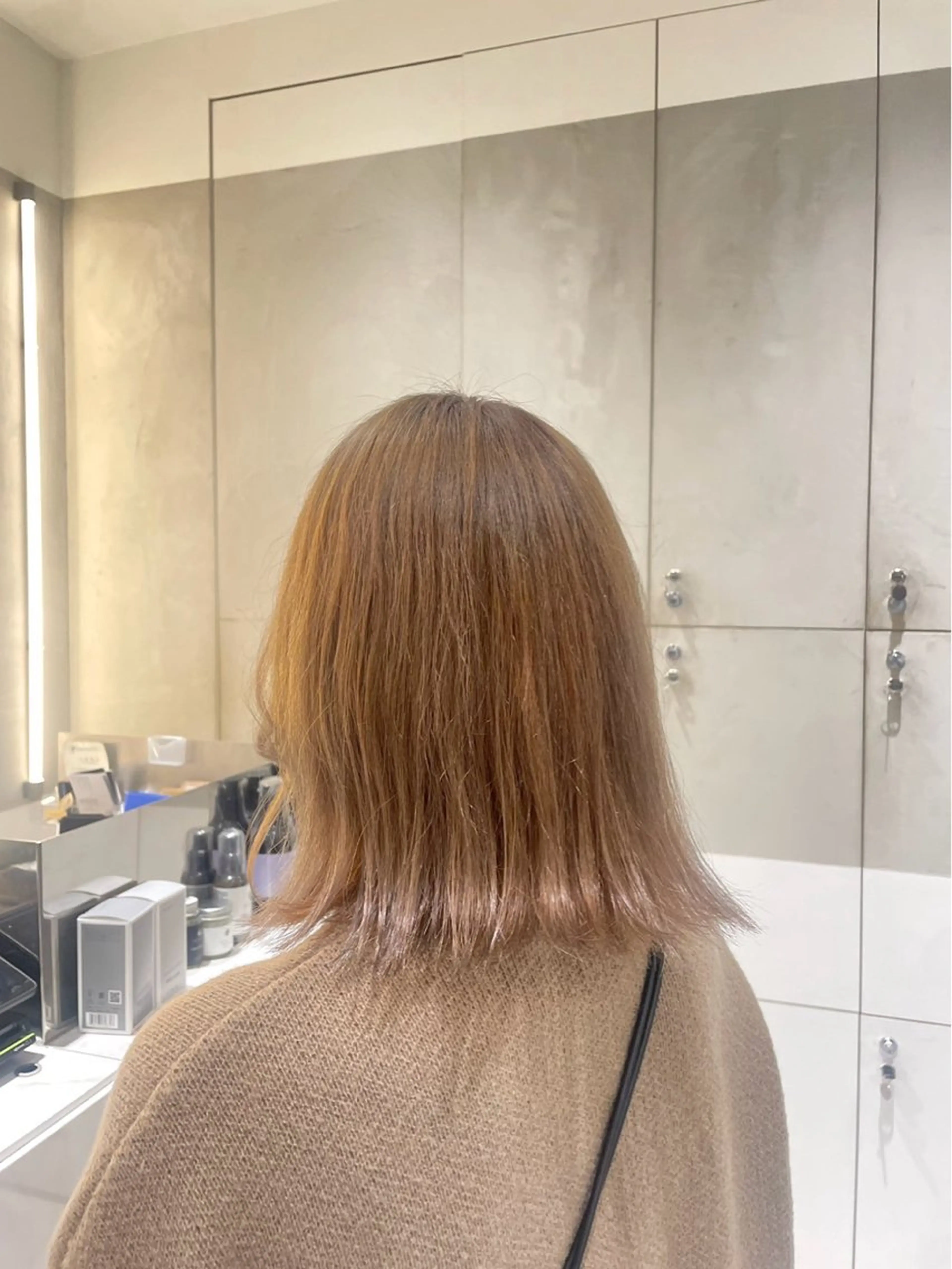 ミディアム ⠀アヤラ ⛓️似合わせカットのヘアスタイル