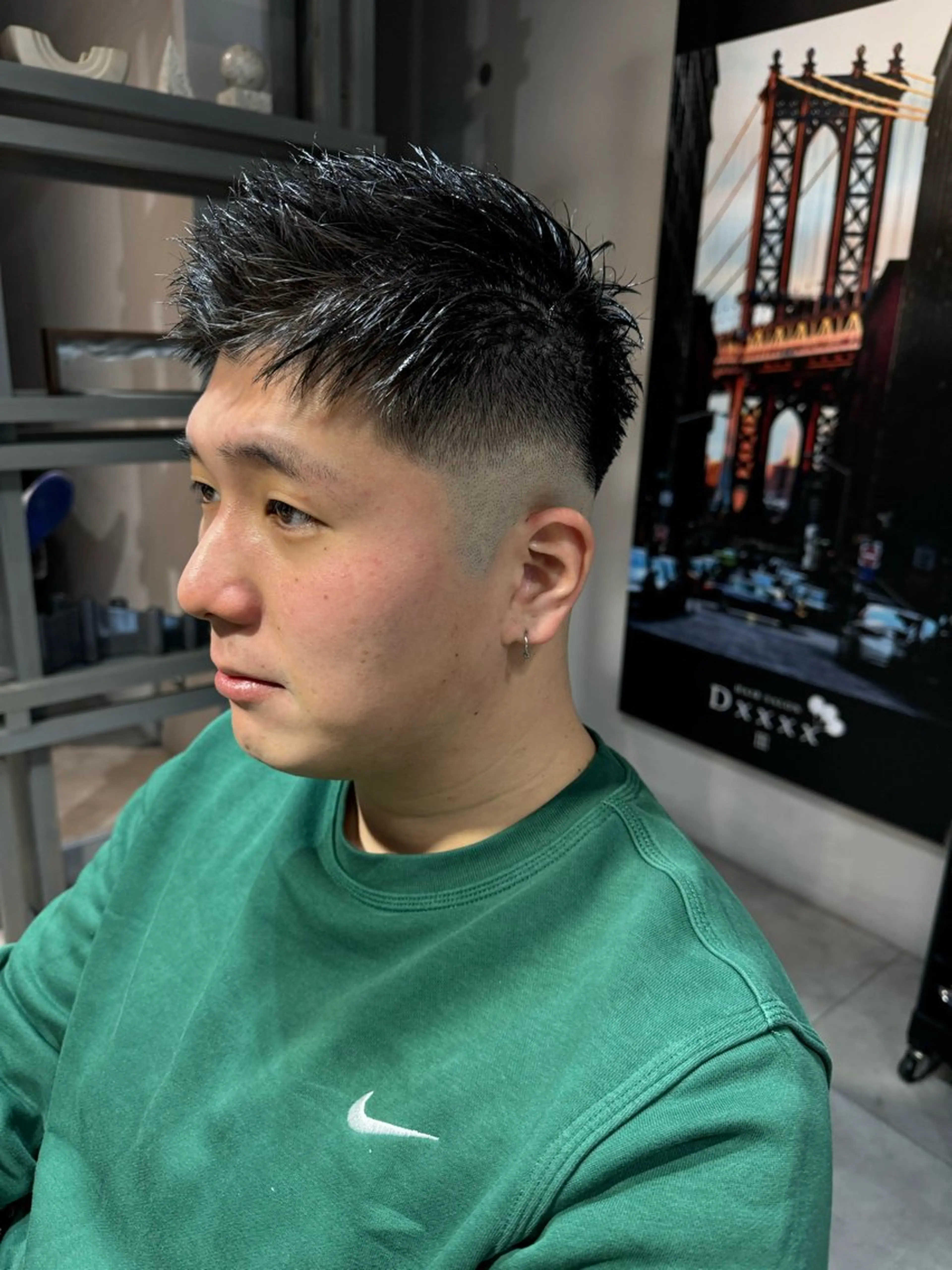 ショート メンズ フェードカット カット ヘッドスパ Dxxxx III所属・オシャレ女性目線の 大人メンズ❁⃘*.ﾟのヘアスタイル
