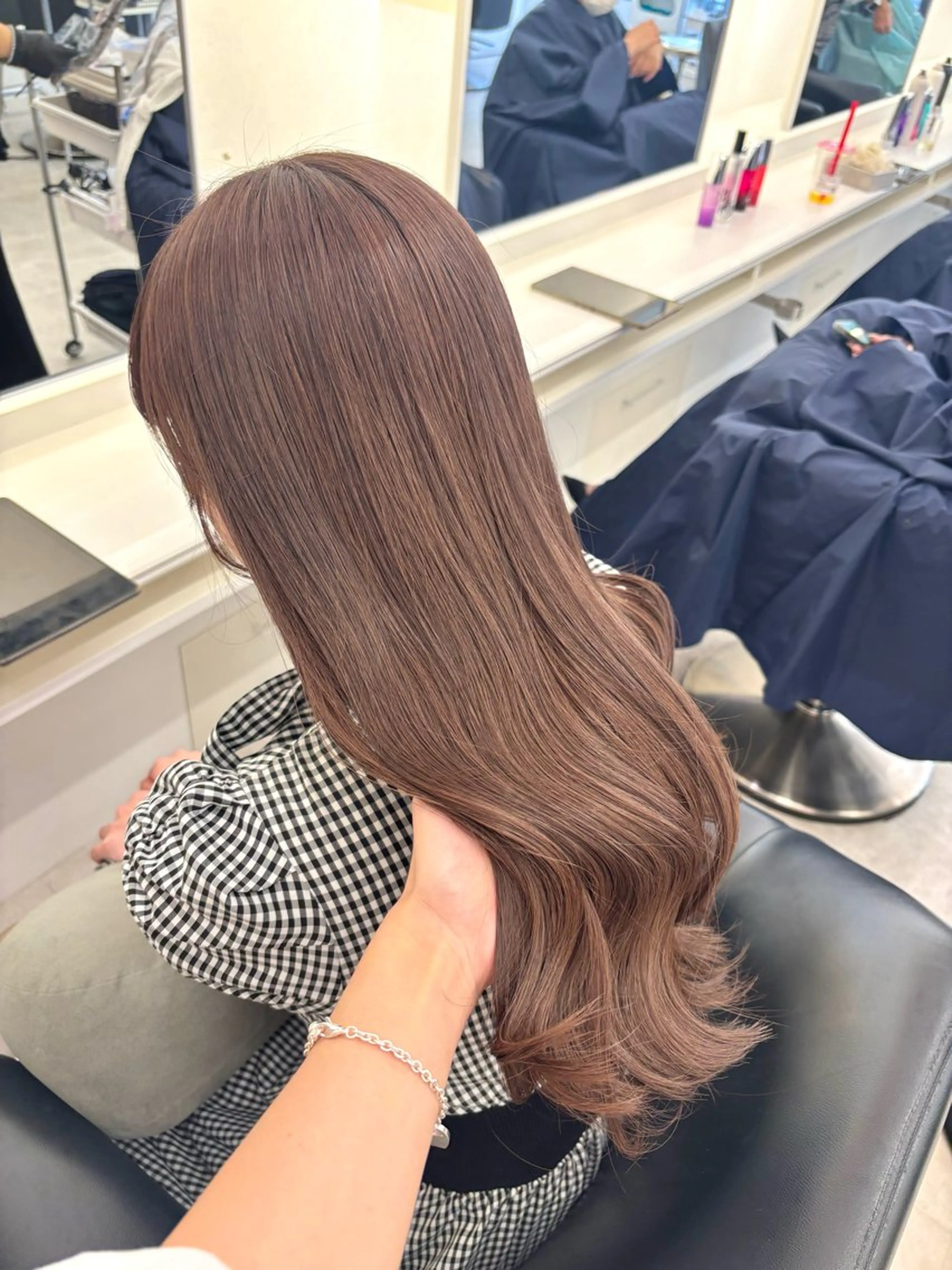 ロング カラー ヘアカラー ParveMix‎‎ ‎🤍加藤理沙のヘアスタイル