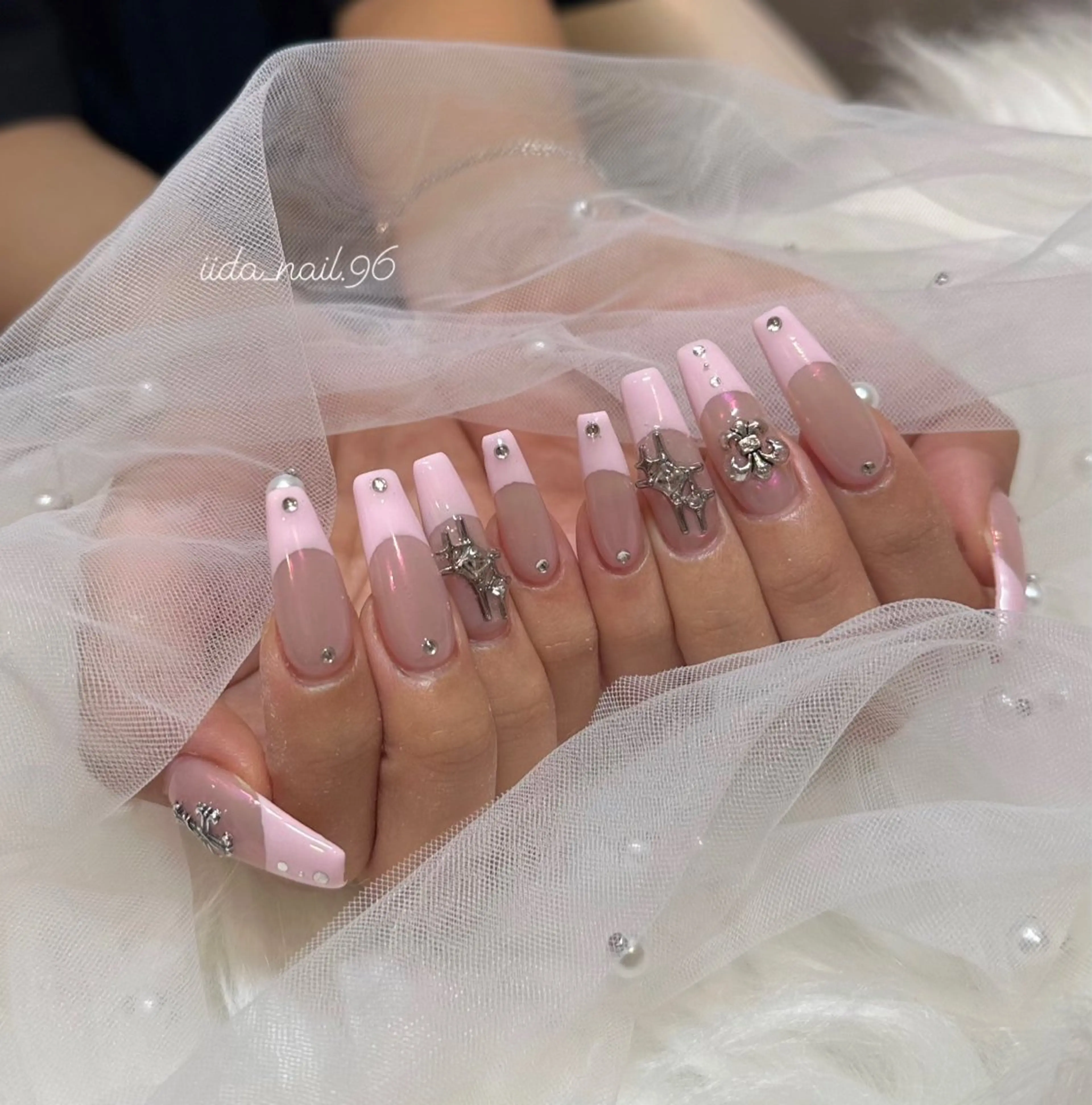 ネイル ハンドネイル She nail studio 原宿店所属・いいだえみ ୨୧ᵕ̤ᴗᵕ̤)のネイルデザイン