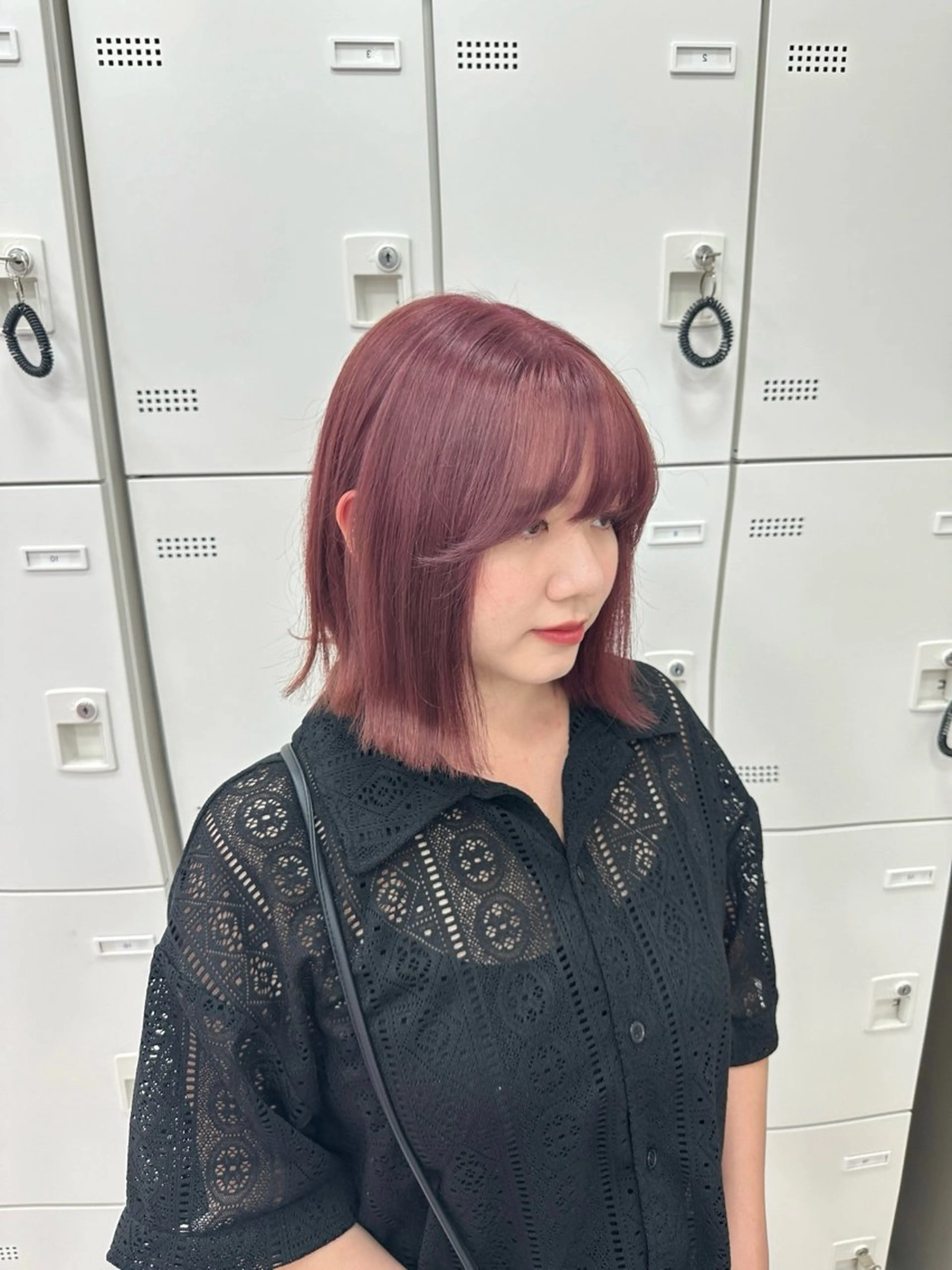 ロング カラー パーマ ヘアアレンジ メンズ キッズ ♥️韓国ヘア レイヤー♥️ゆりのヘアスタイル