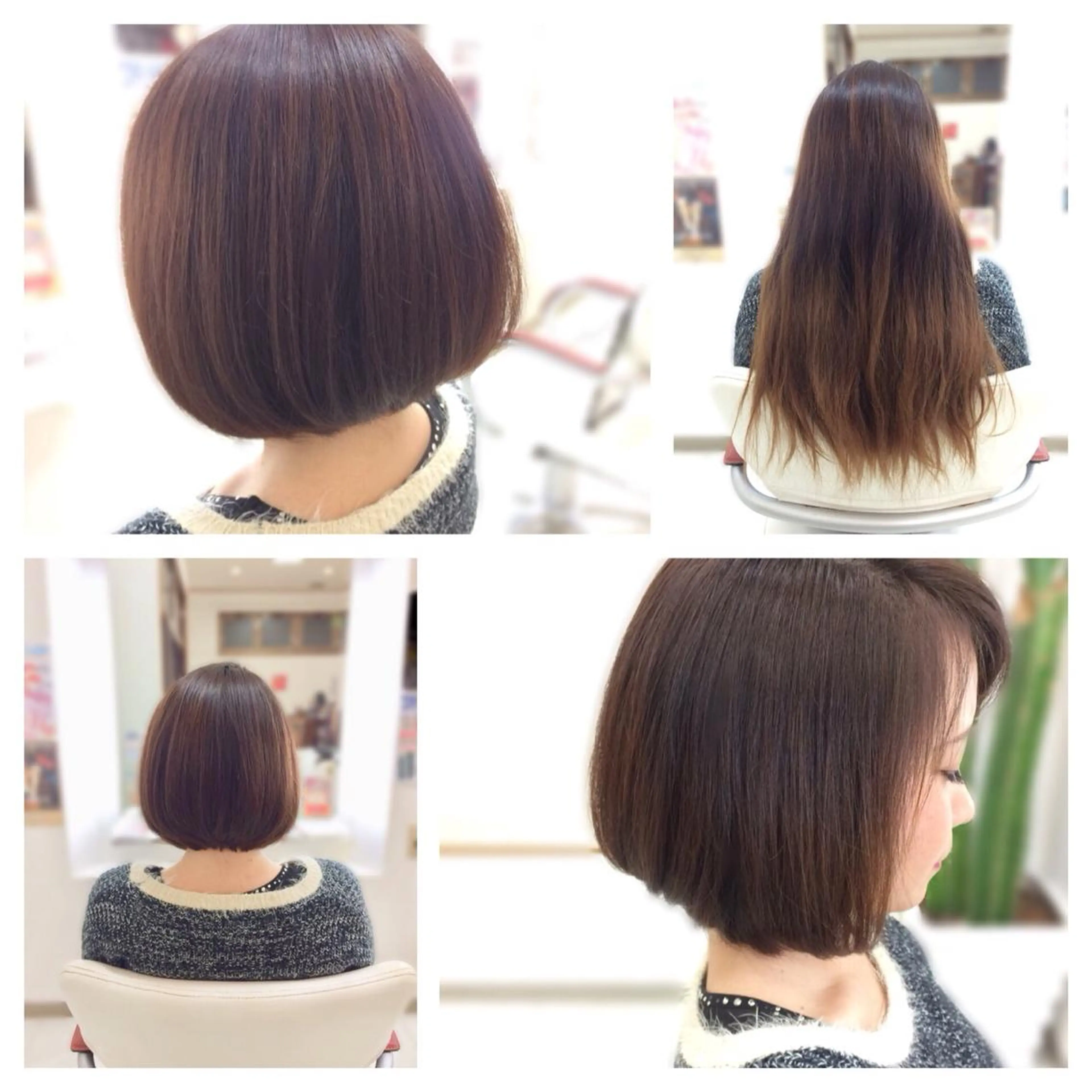 ミディアム ボブ いけだ ゆうのヘアスタイル