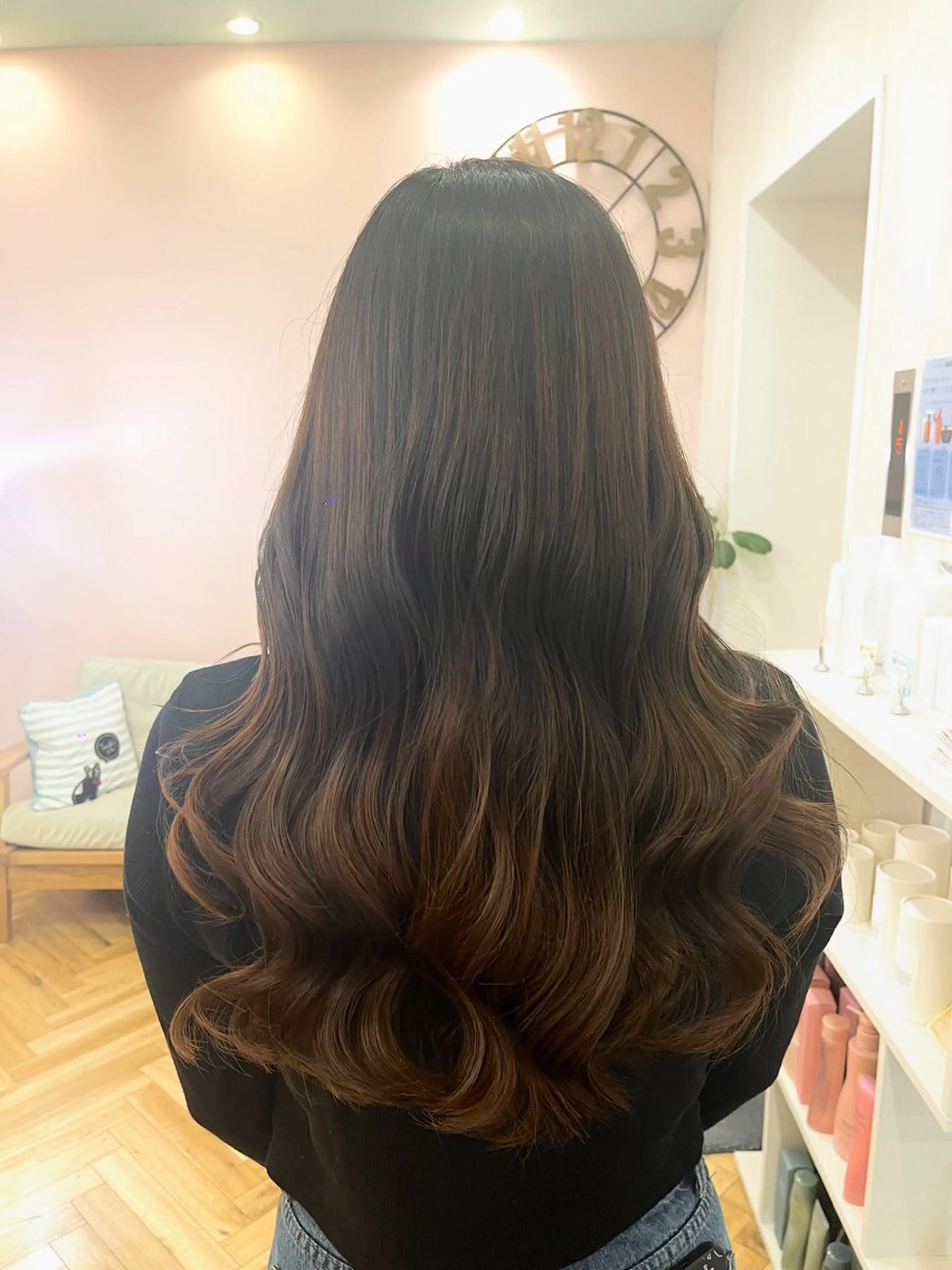 ロング トリートメント モデル募集/当日OK 🦞外川生純美ೀ🌝のヘアスタイル