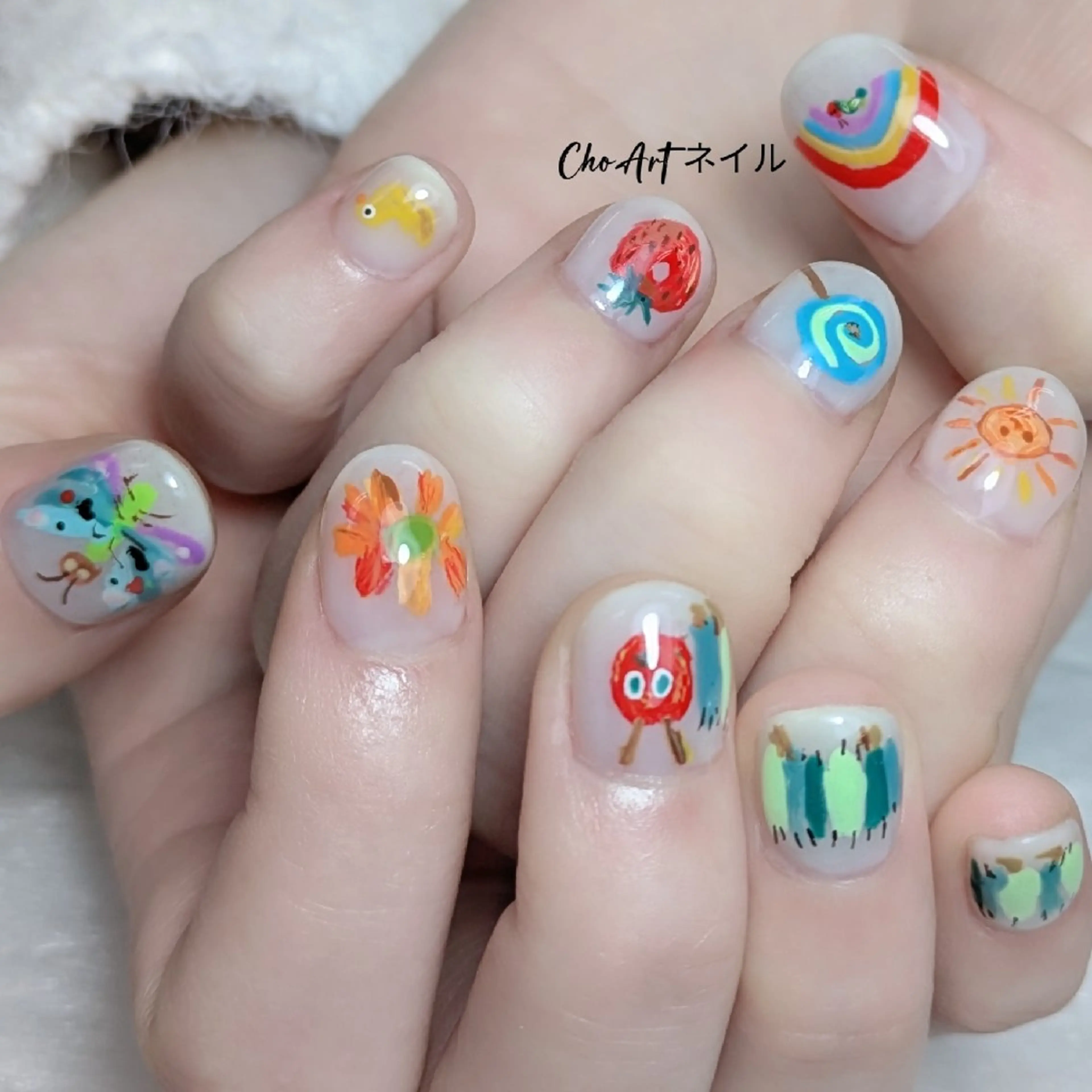 ネイル アートネイル キラキラネイル ラメ(グリッター) マグネットネイル ミラーネイル Cho Artネイル所属・Cho Art ネイルのネイルデザイン