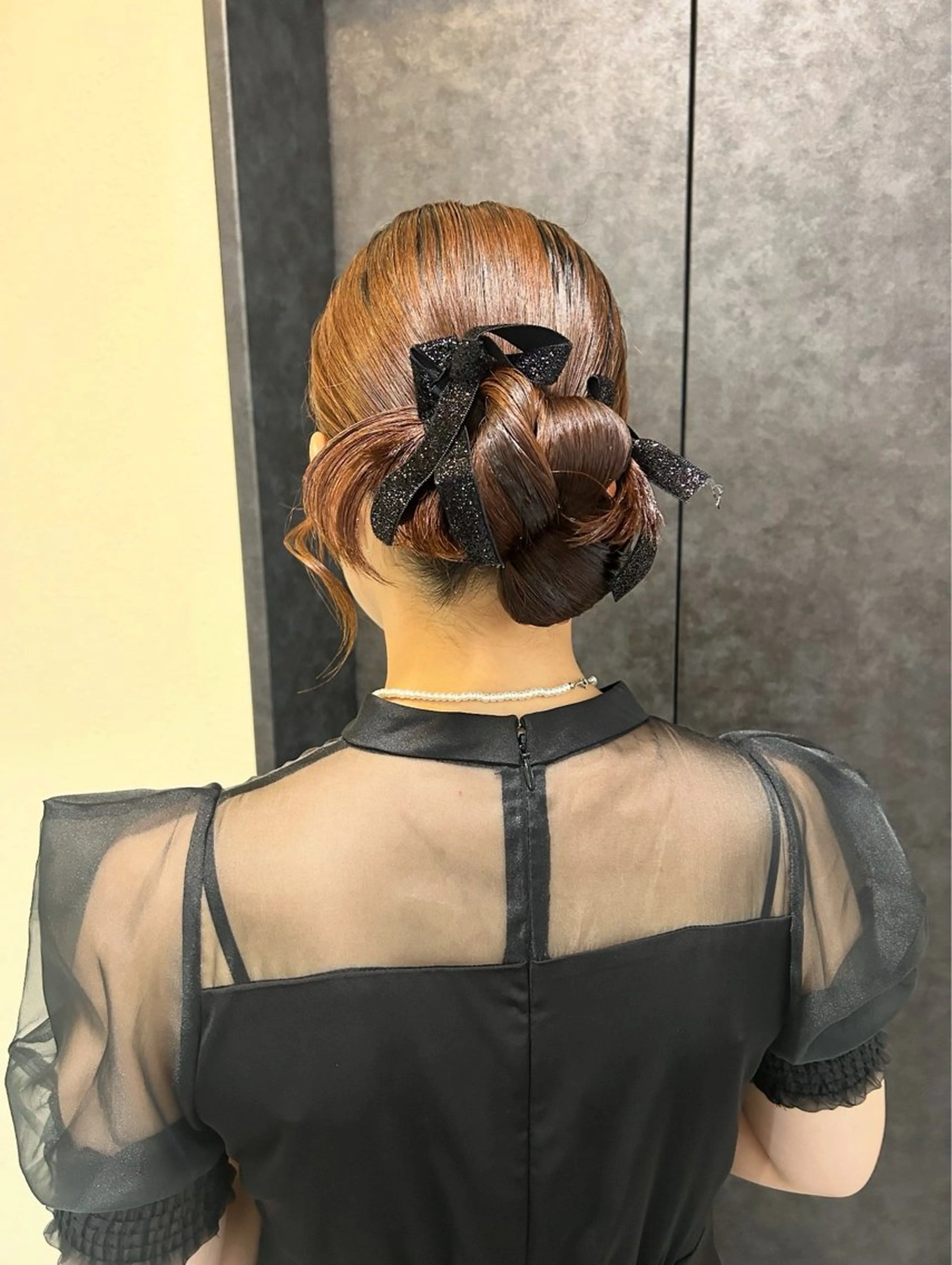 ミディアム ヘアセット 平沼 葉津紀のヘアスタイル