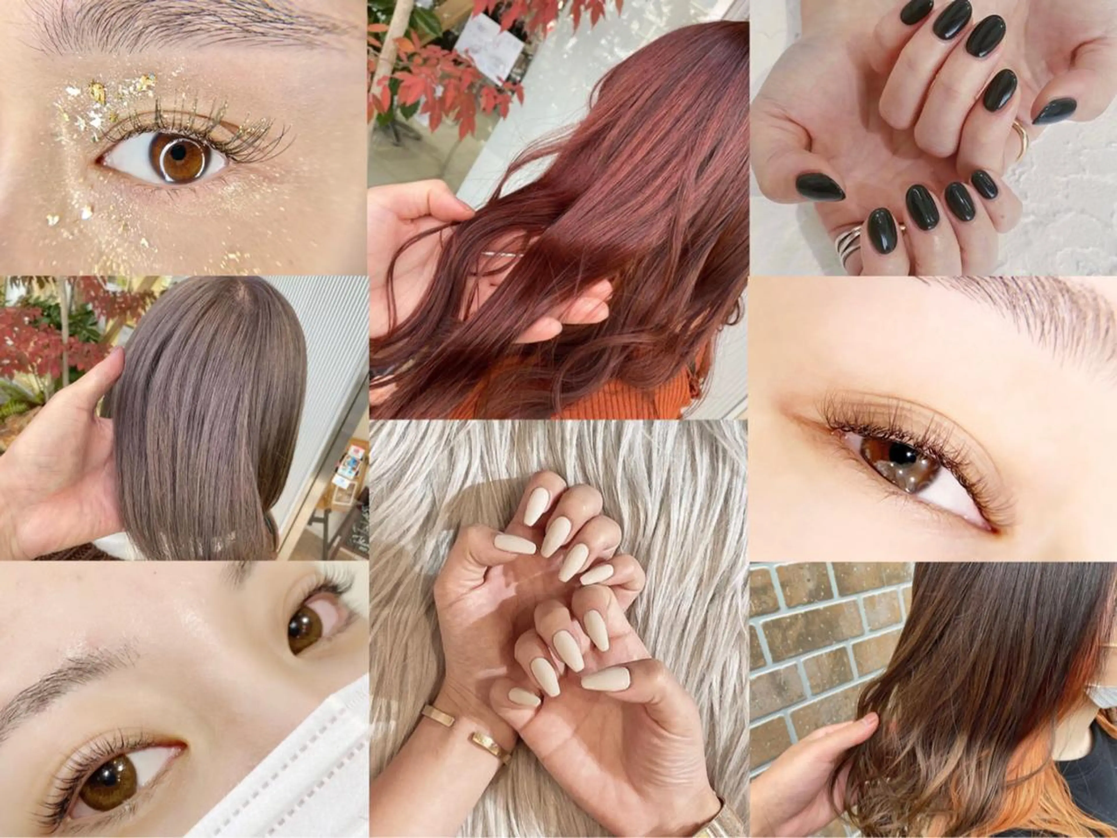 カラー ネイル マツエク・マツパ 足立 莉奈のネイルデザイン