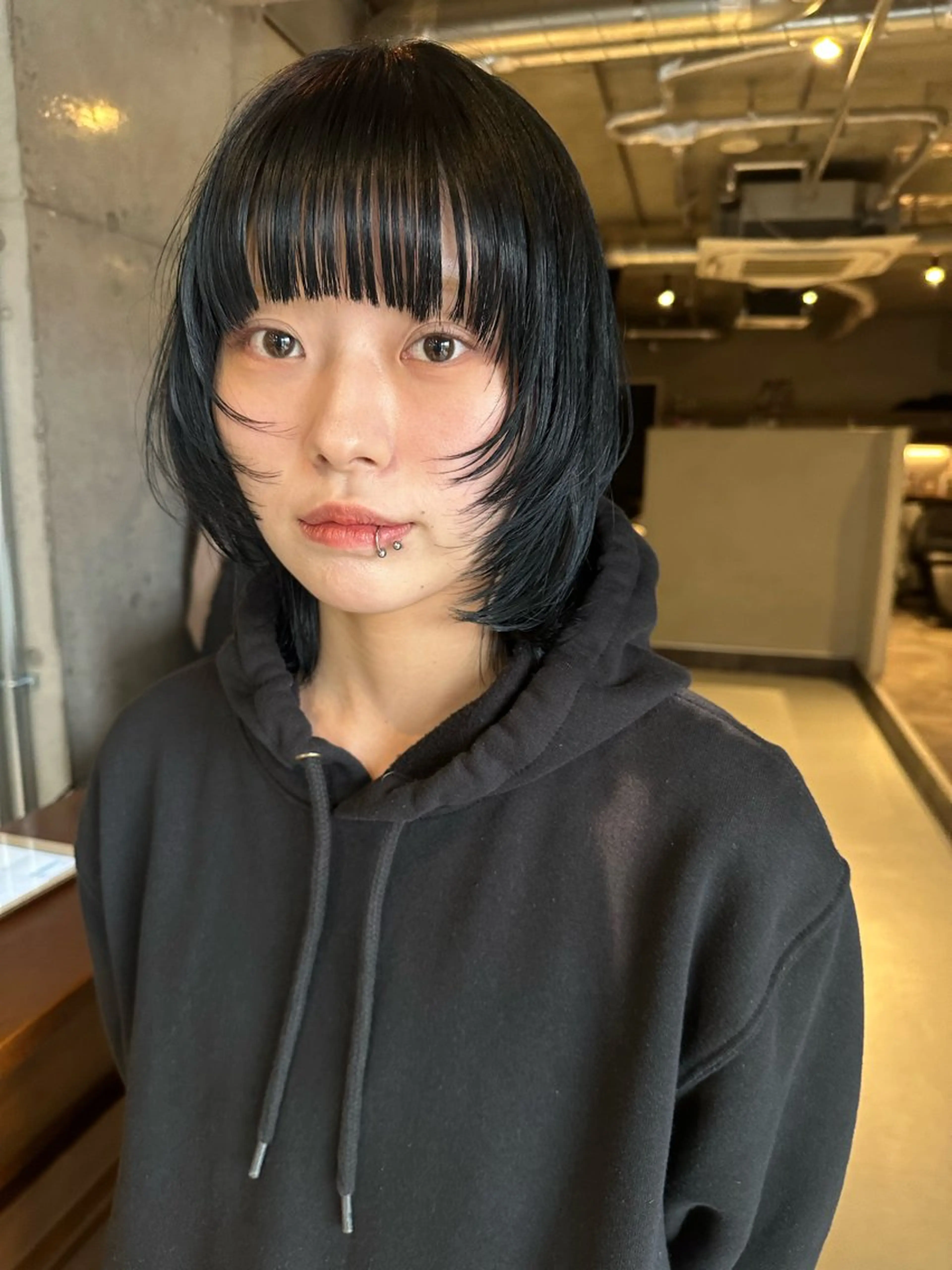 ショート カラー 斎藤祐樹 /レイヤー/パーマのヘアスタイル