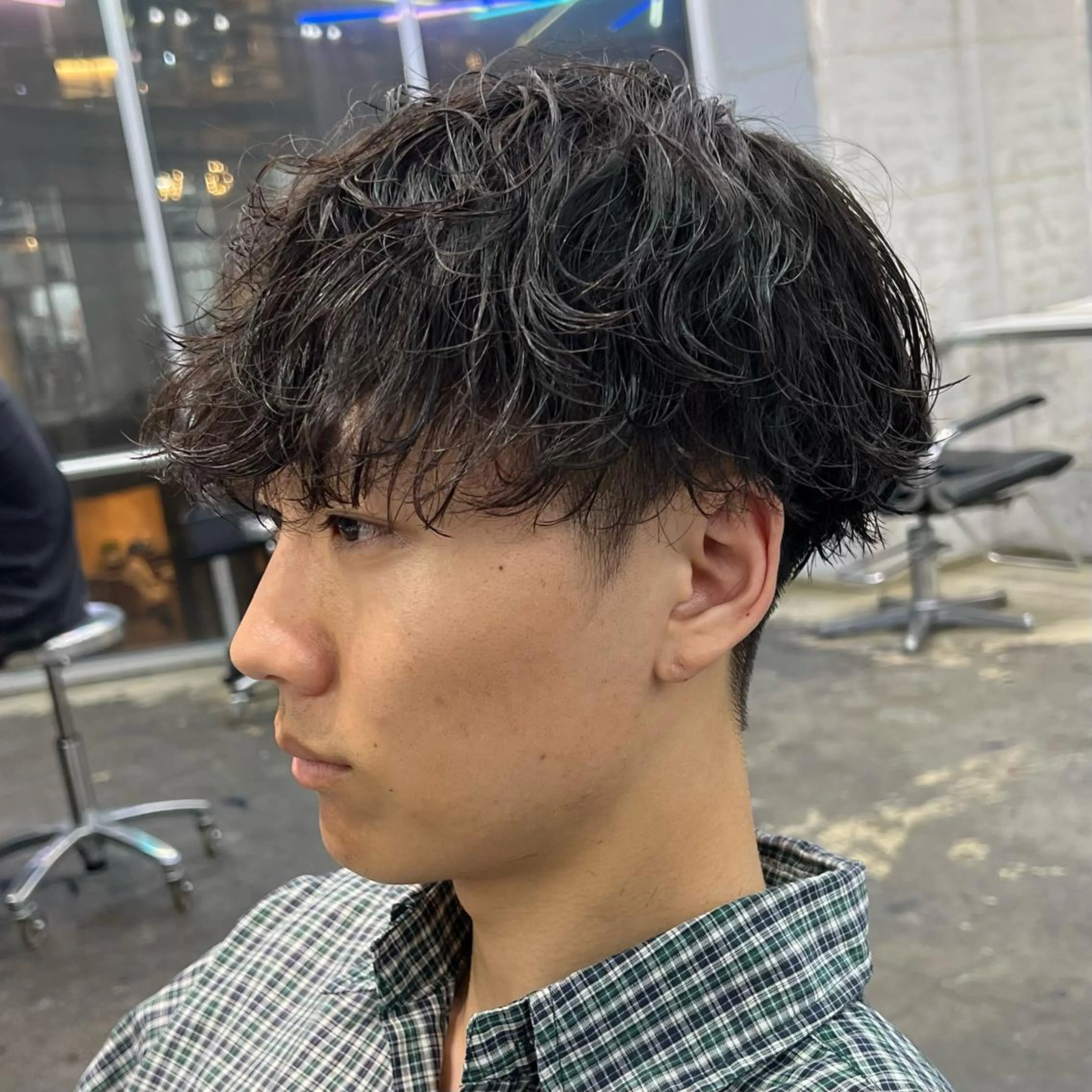 パーマ メンズ 似合わせパーマ/ 艶髪矯正/文哉のヘアスタイル