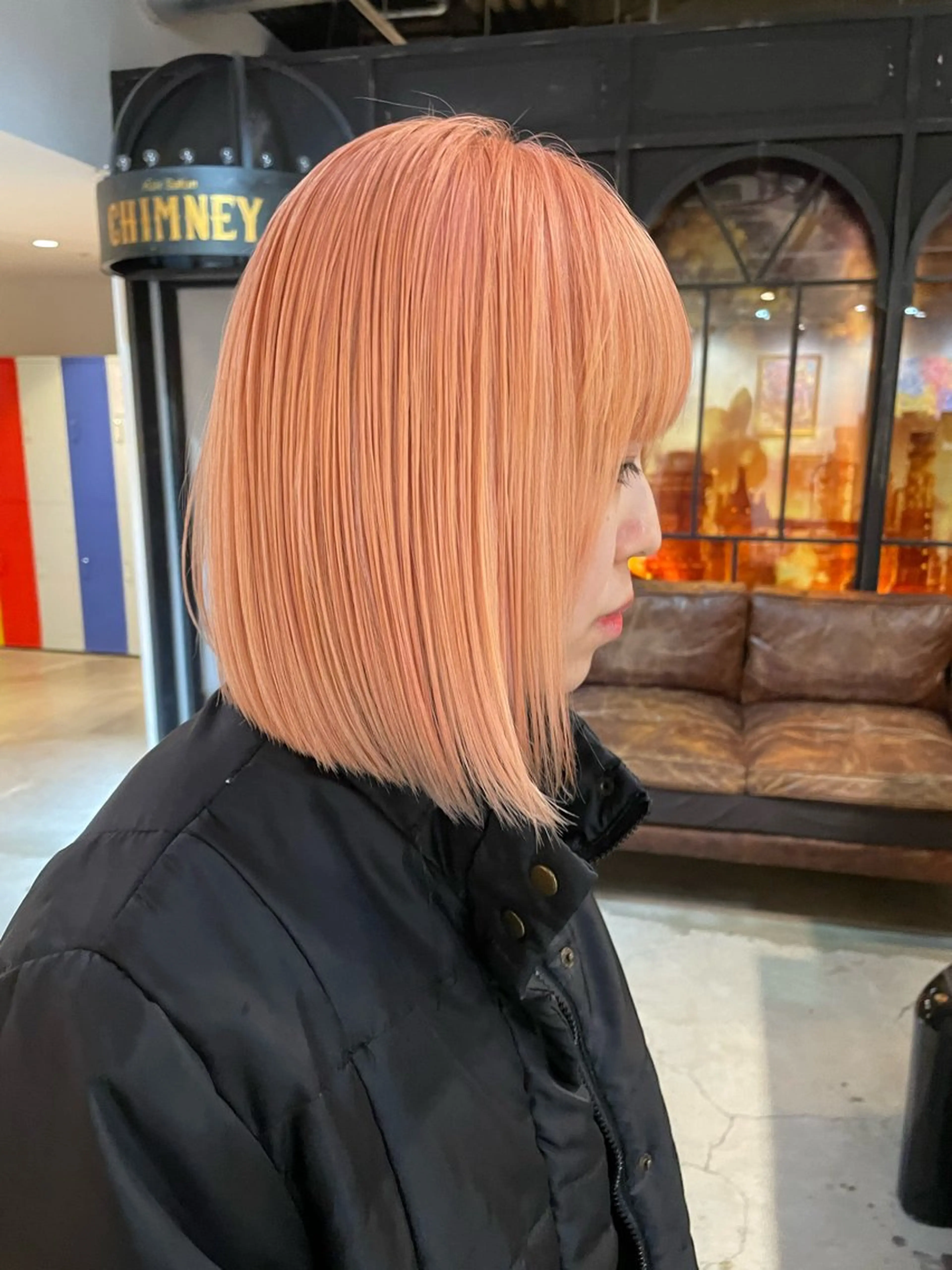 カット+ケアブリーチ+ケアブリーチカラーの写真