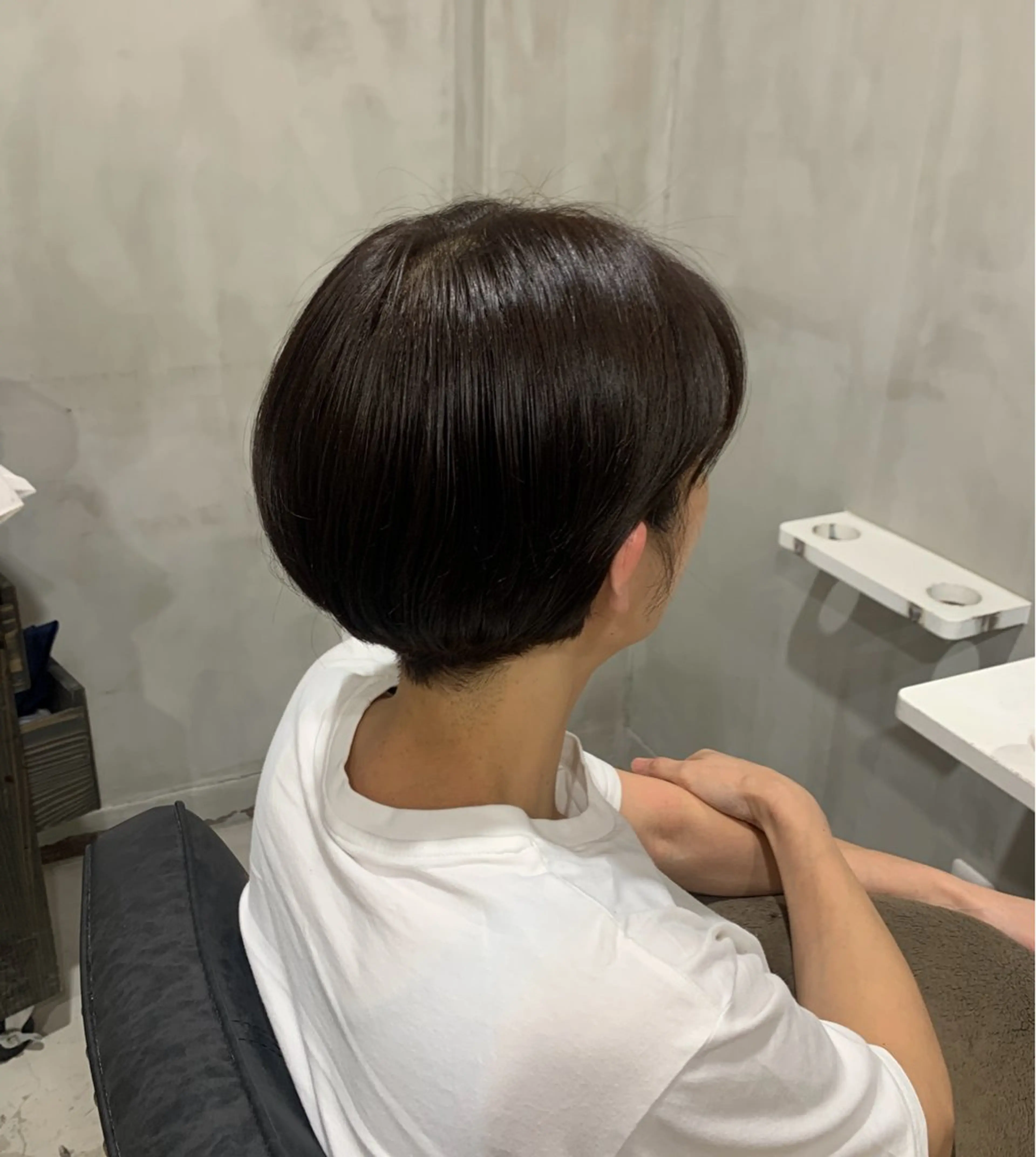 ショート 小西 萌々香のヘアスタイル