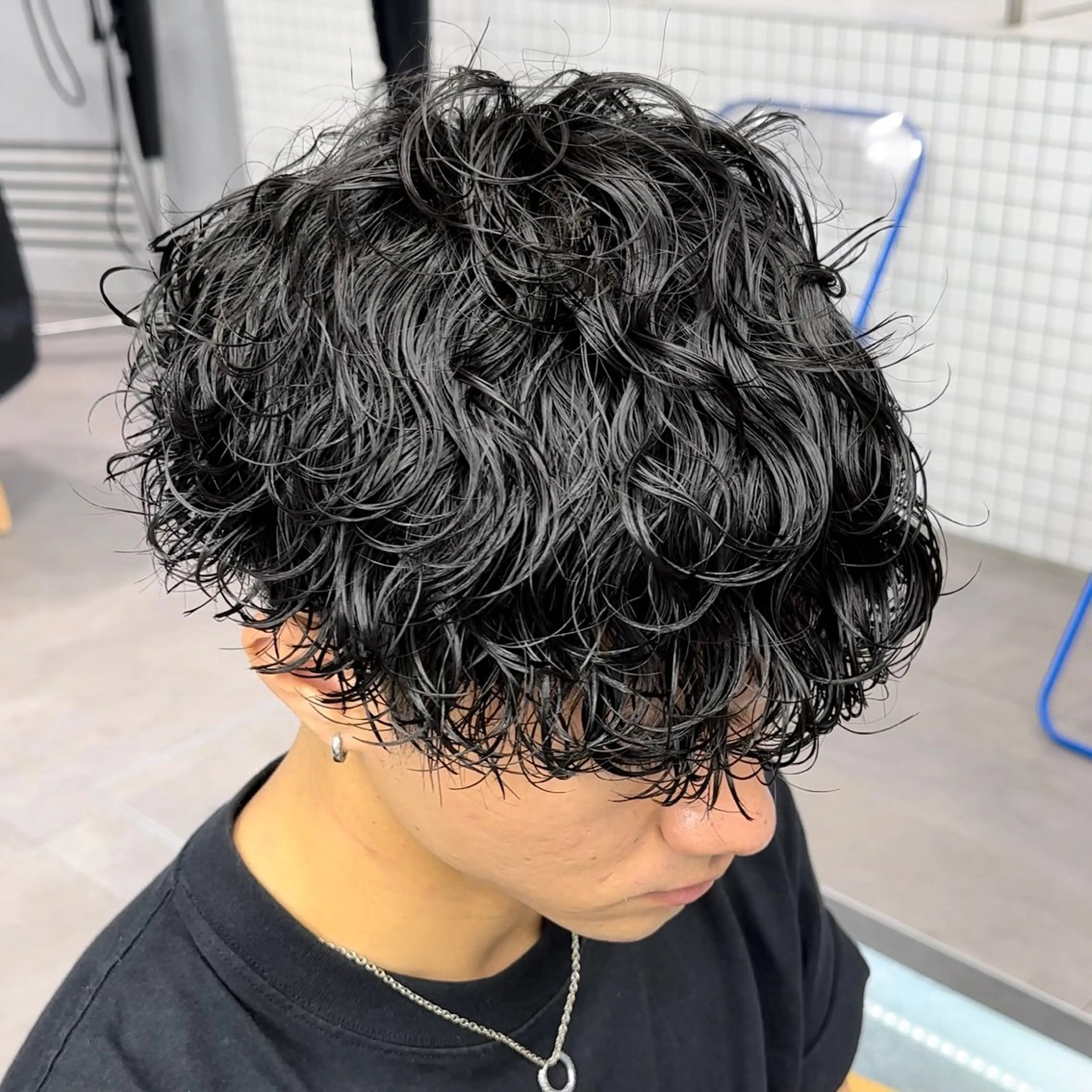 メンズ カット パーマ メンズパーマ特化🥇 フェザーパーマ/紘夢のヘアスタイル