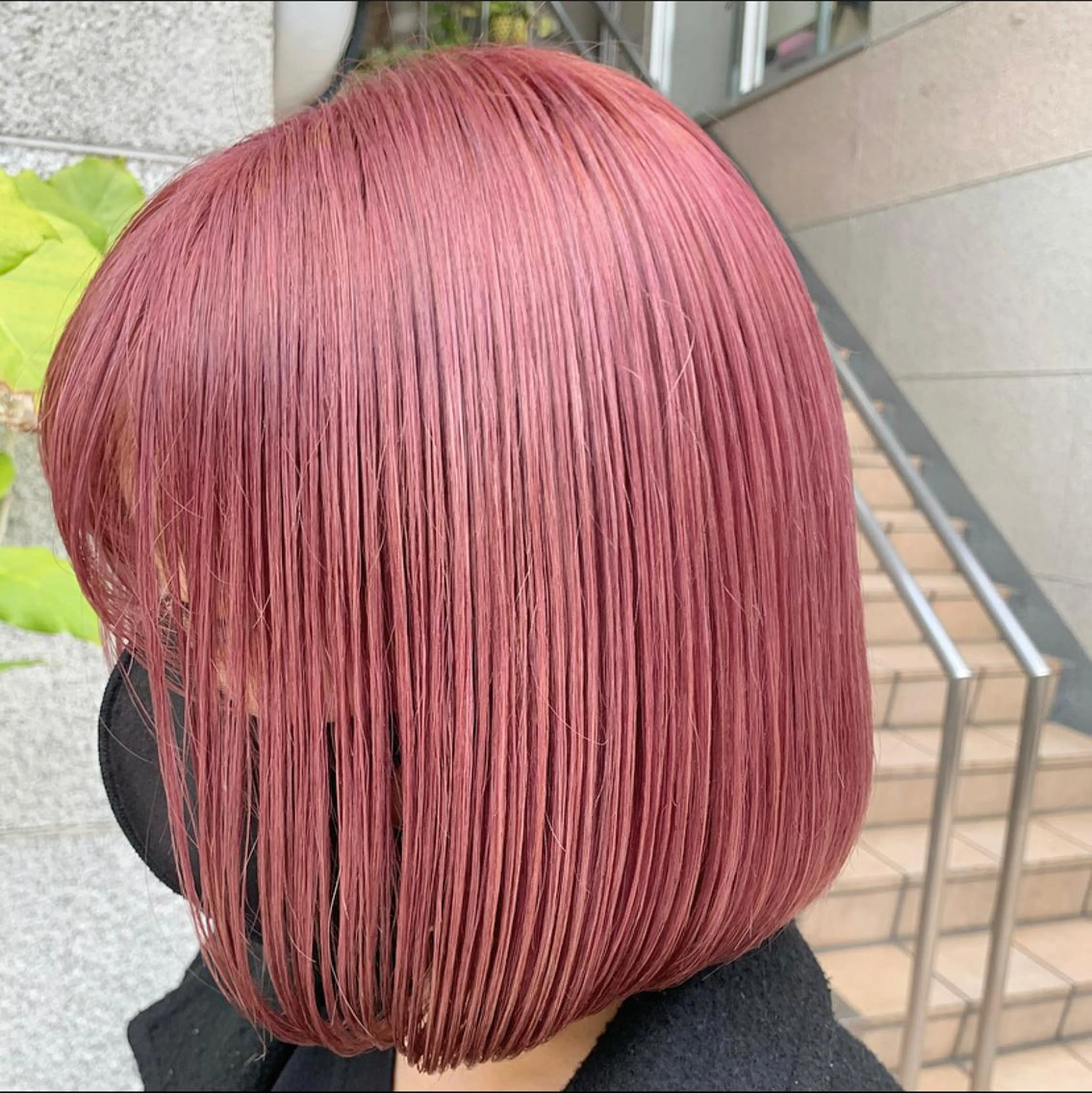 ショート カラー ヘアカラー トリートメント ヘアセット 🎀透明感ブリーチ カラー🎀ミズキのヘアスタイル