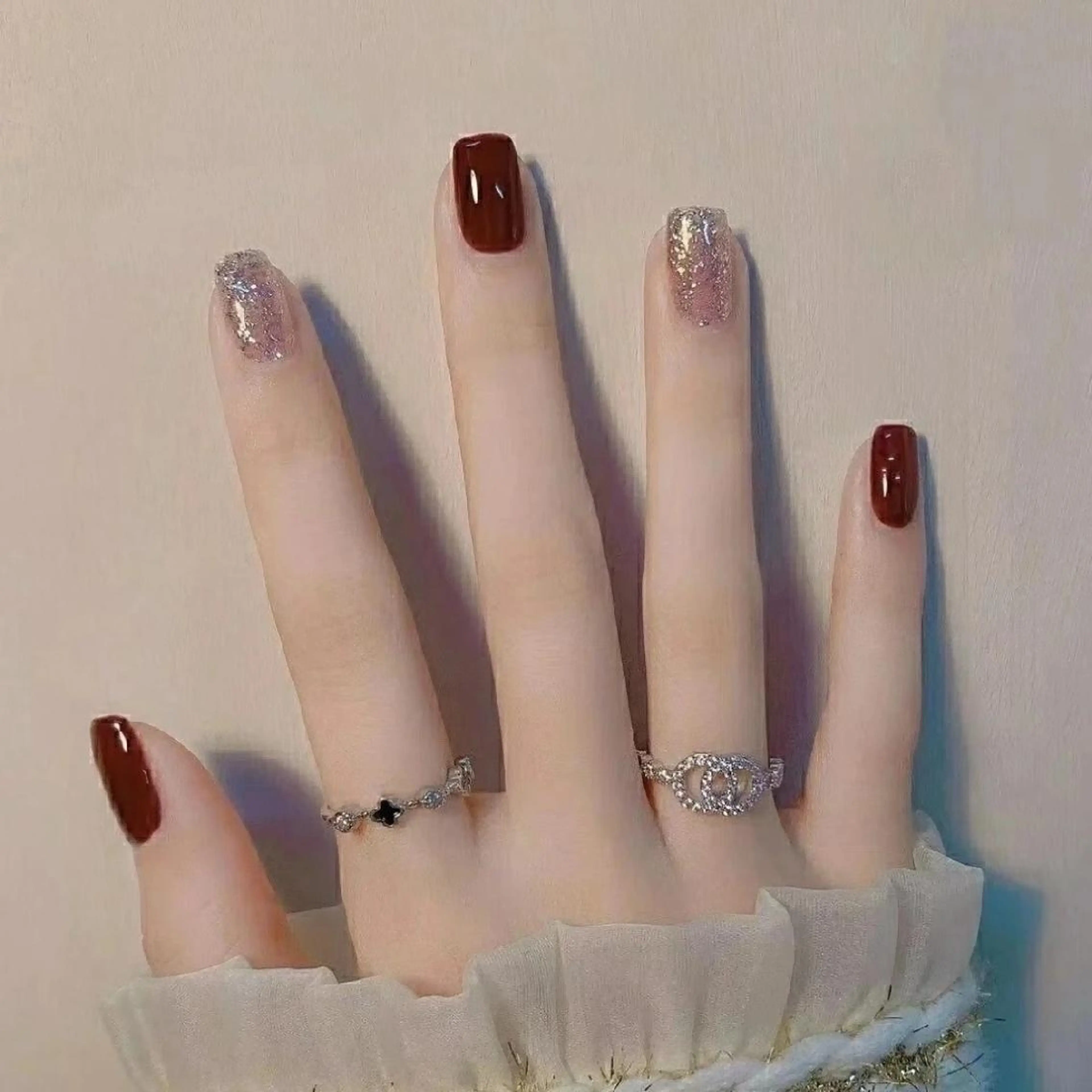 ネイル ワンカラーネイル ハンドネイル THE ONE栄店所属・Theone栄店 川原のネイルデザイン