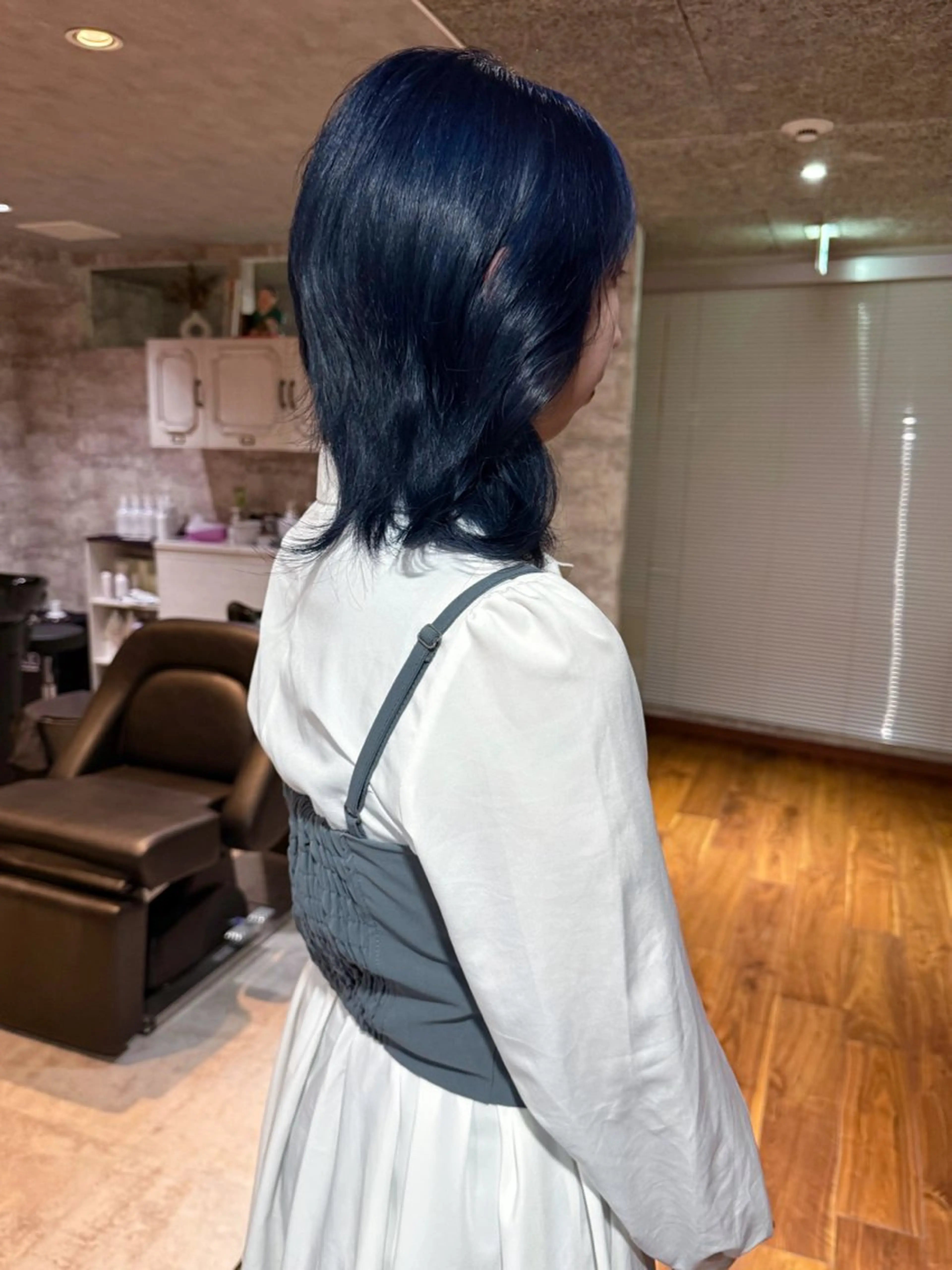 ミディアム カラー ブリーチ カット ヘアカラー トリートメント mai / linoah˚✧のヘアスタイル