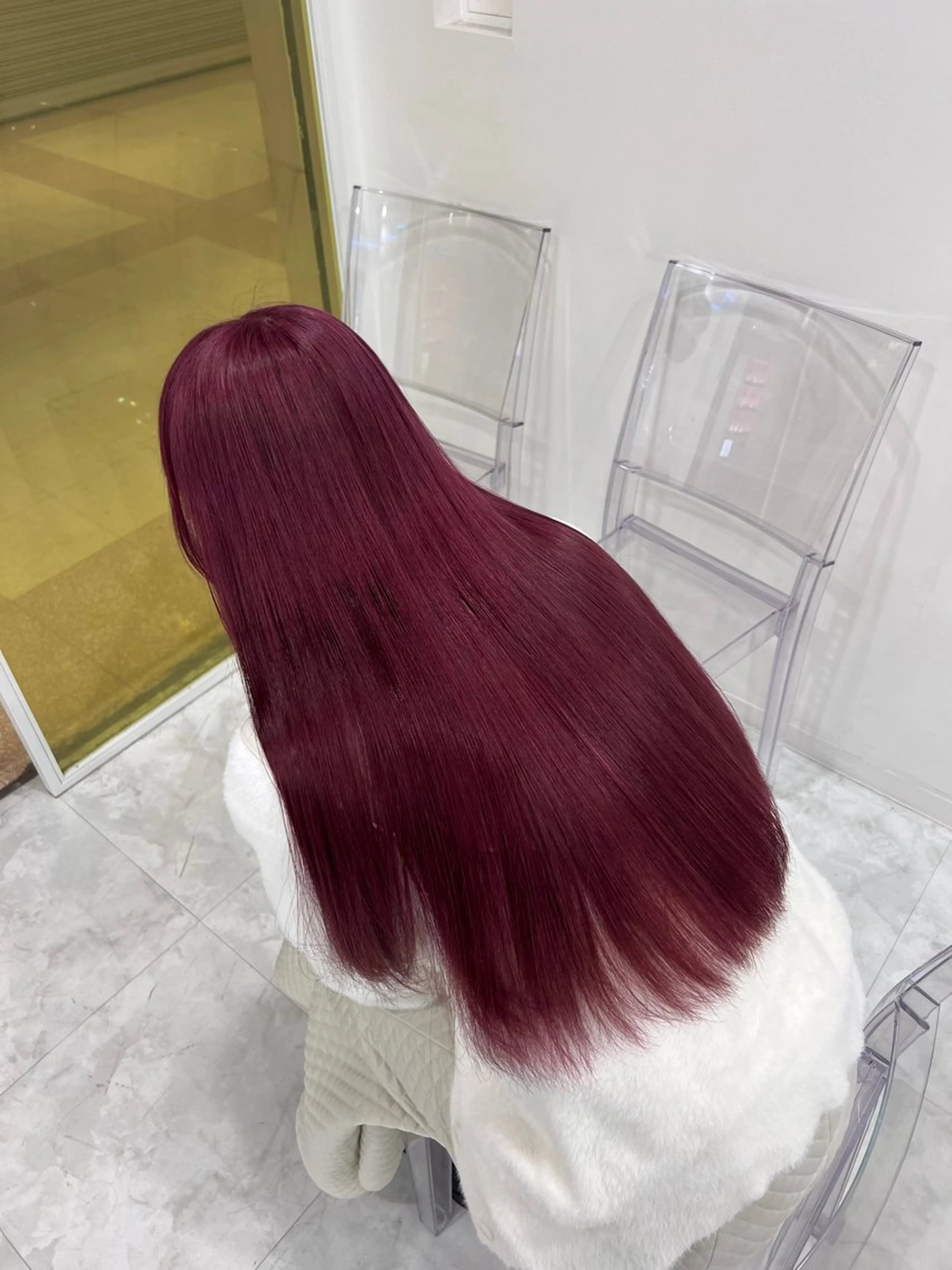 カラー ヘアカラー トリートメント ヘッドスパ akari🎀🤍 ガーリーstyleのヘアスタイル