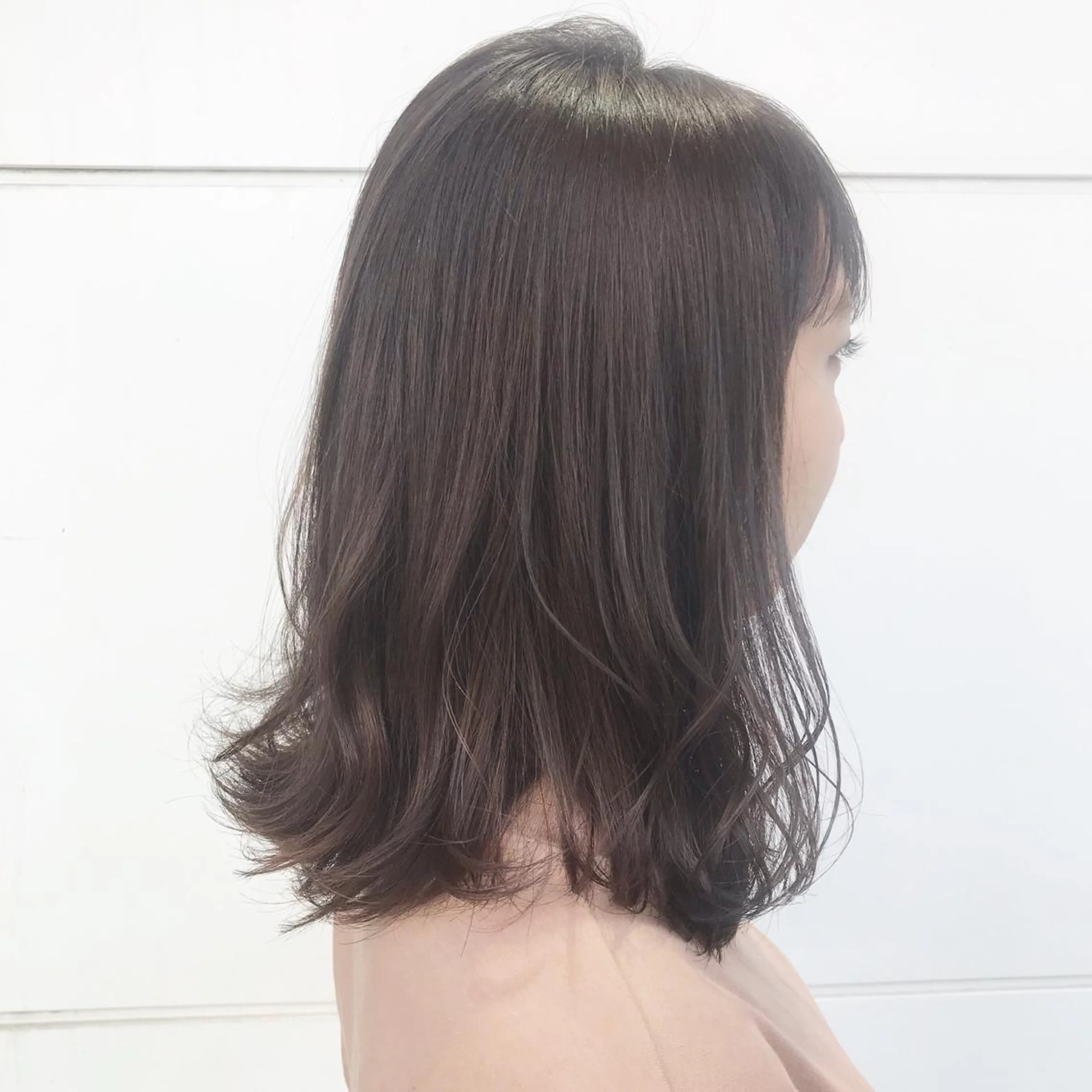 ミディアム カラー 嶋佐 昌大 シマサマオのヘアスタイル