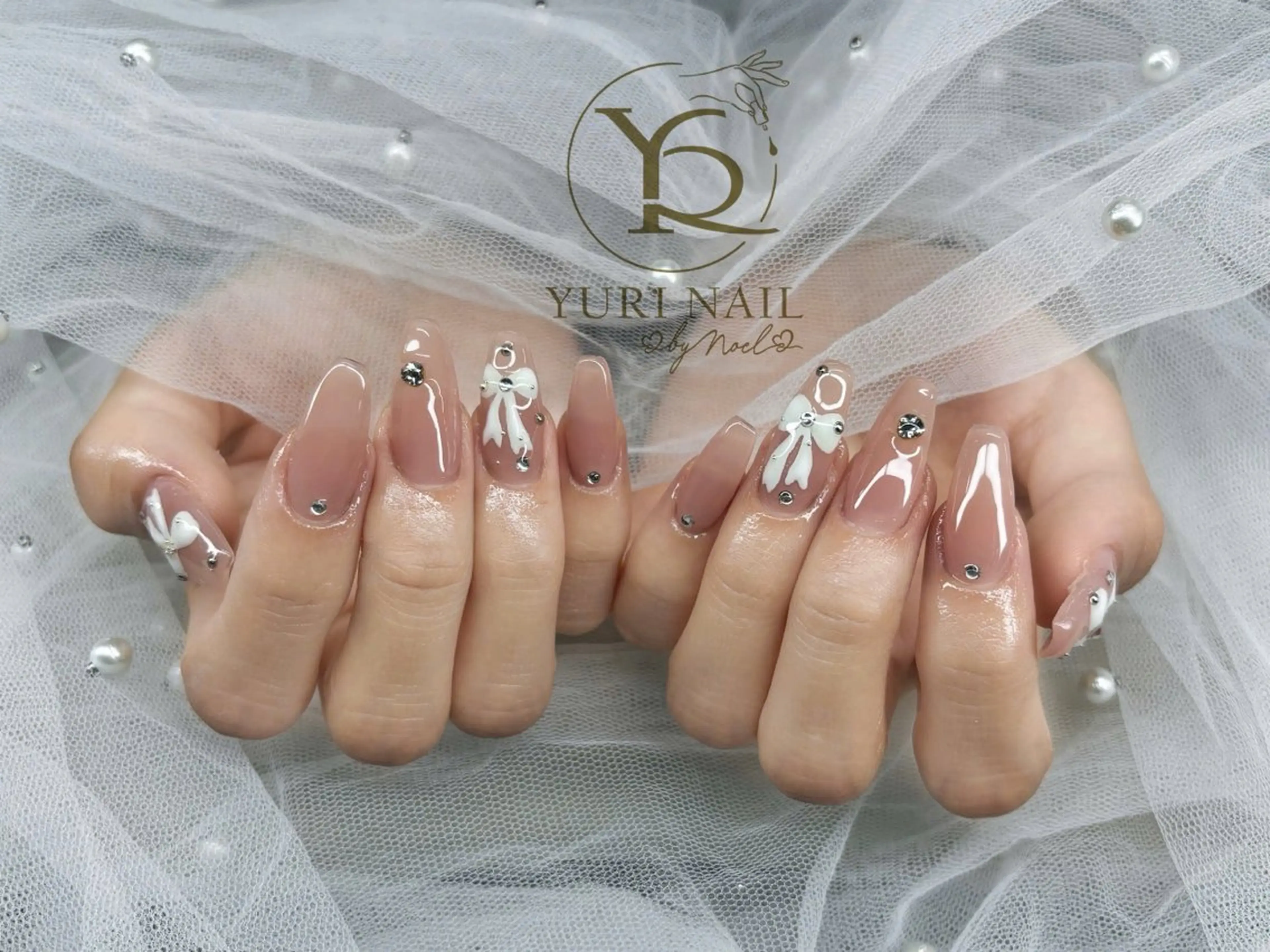 ネイル チークネイル フットネイル グラデーション 韓国ネイル 持ち込み ハンドネイル フットネイル ハンドケア YURI Nail Narita所属・YURI Nail NARITAのネイルデザイン