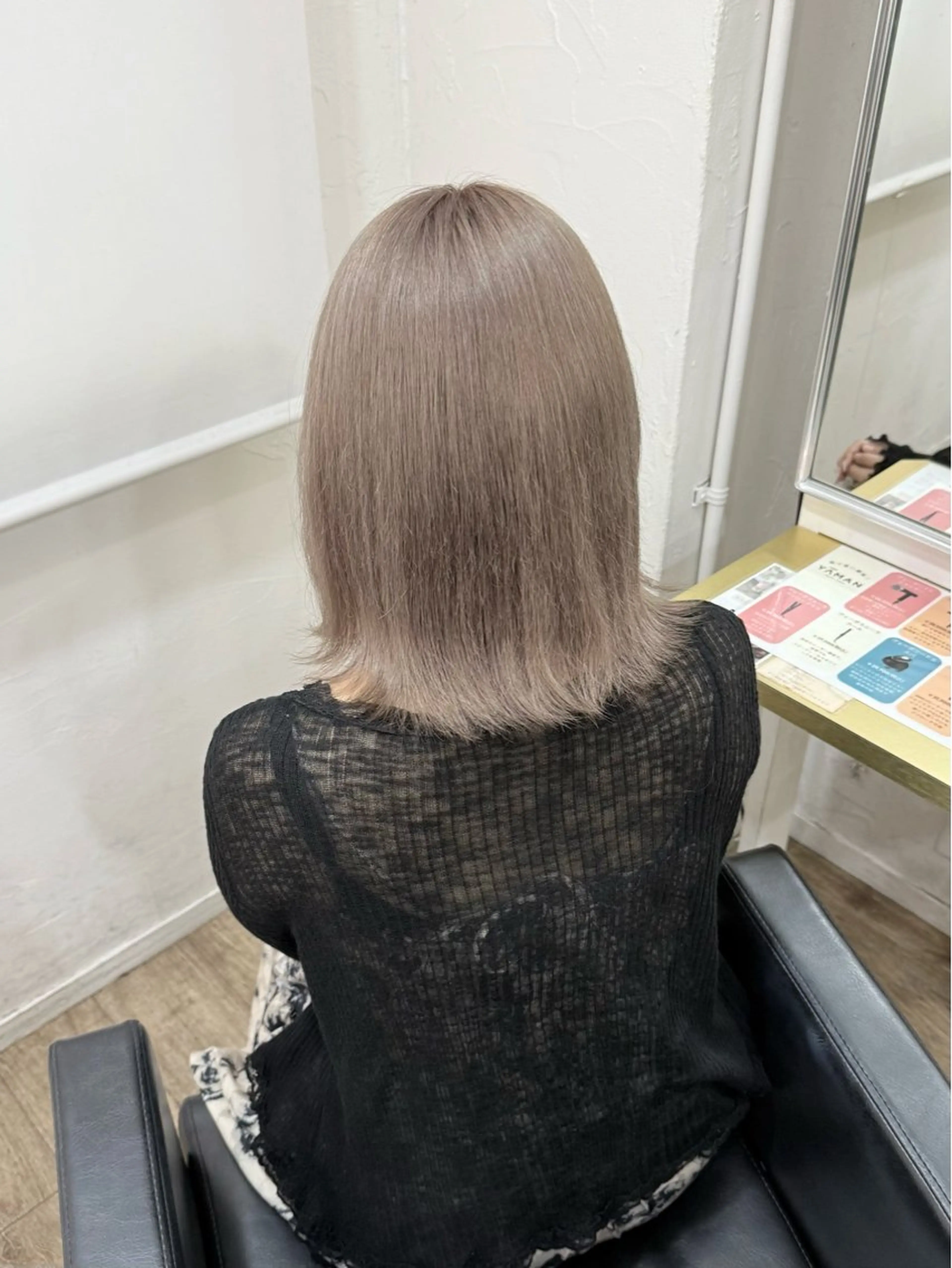 ミディアム カラー 髪質改善/ 透明感カラー/RANのヘアスタイル