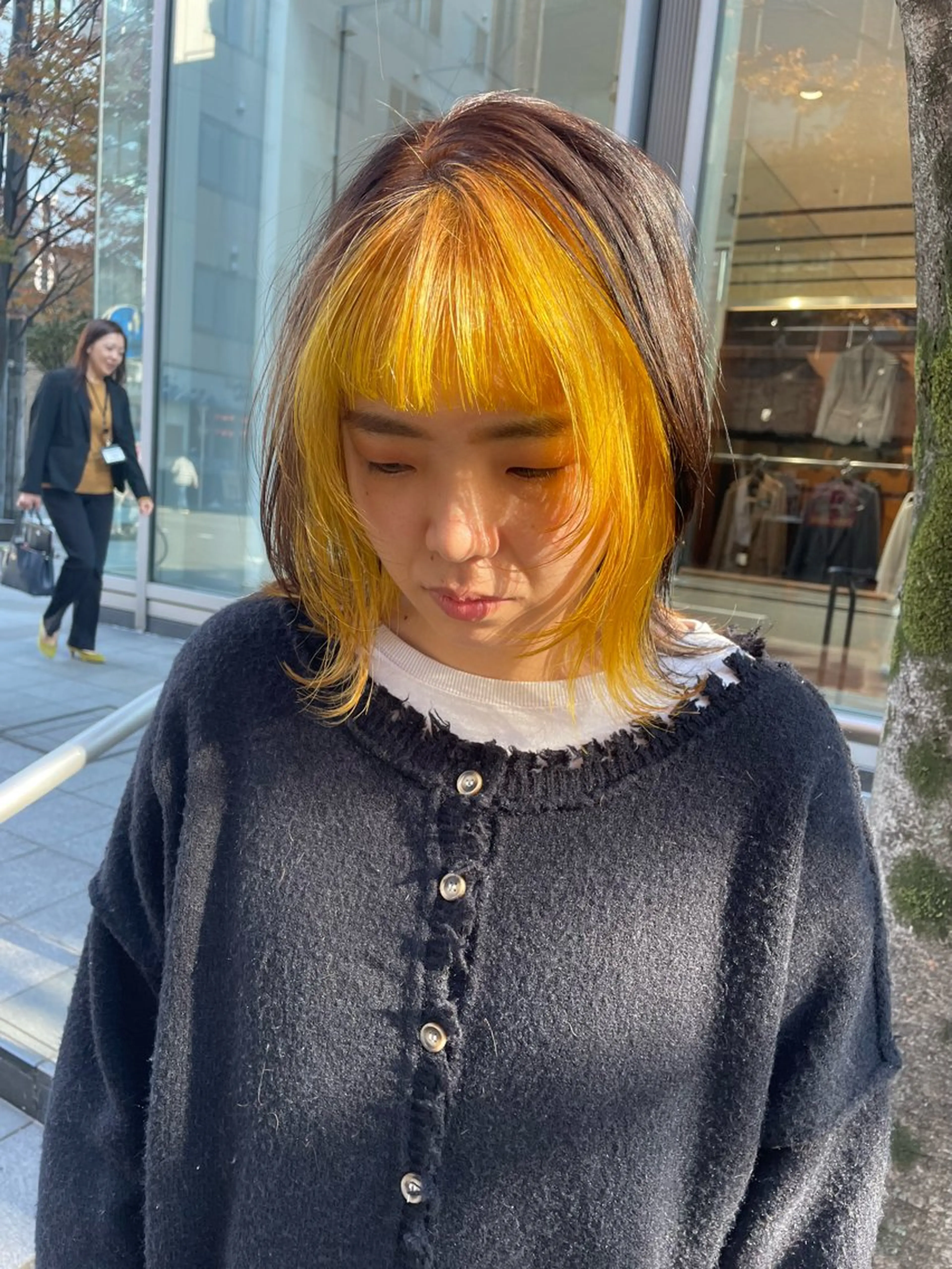 ミディアム 谷田　雅也 タニダ　マサヤのヘアスタイル
