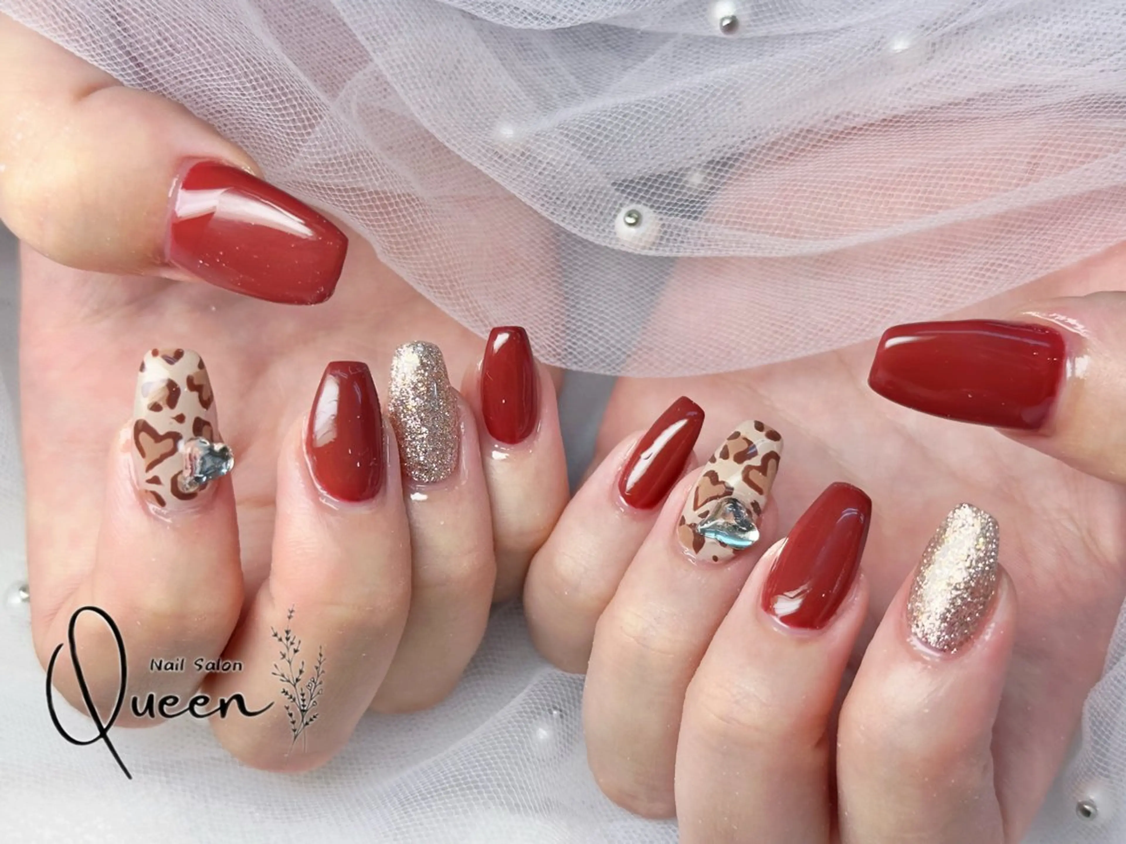 ネイル ハンドネイル Queennail 北堀江AYAのネイルデザイン