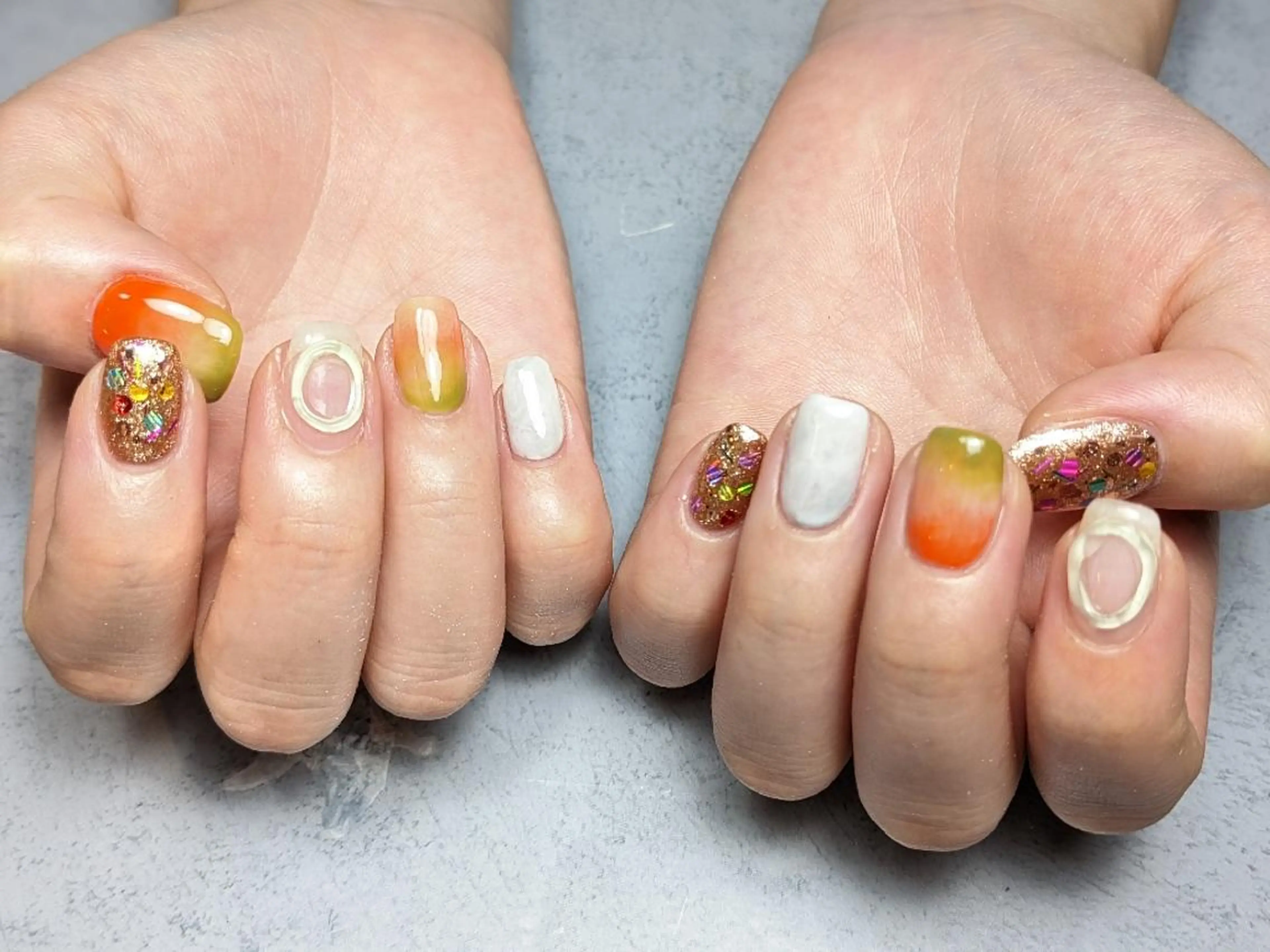 ネイル ニュアンスネイル ハンドネイル Nail SIRANGANAのネイルデザイン