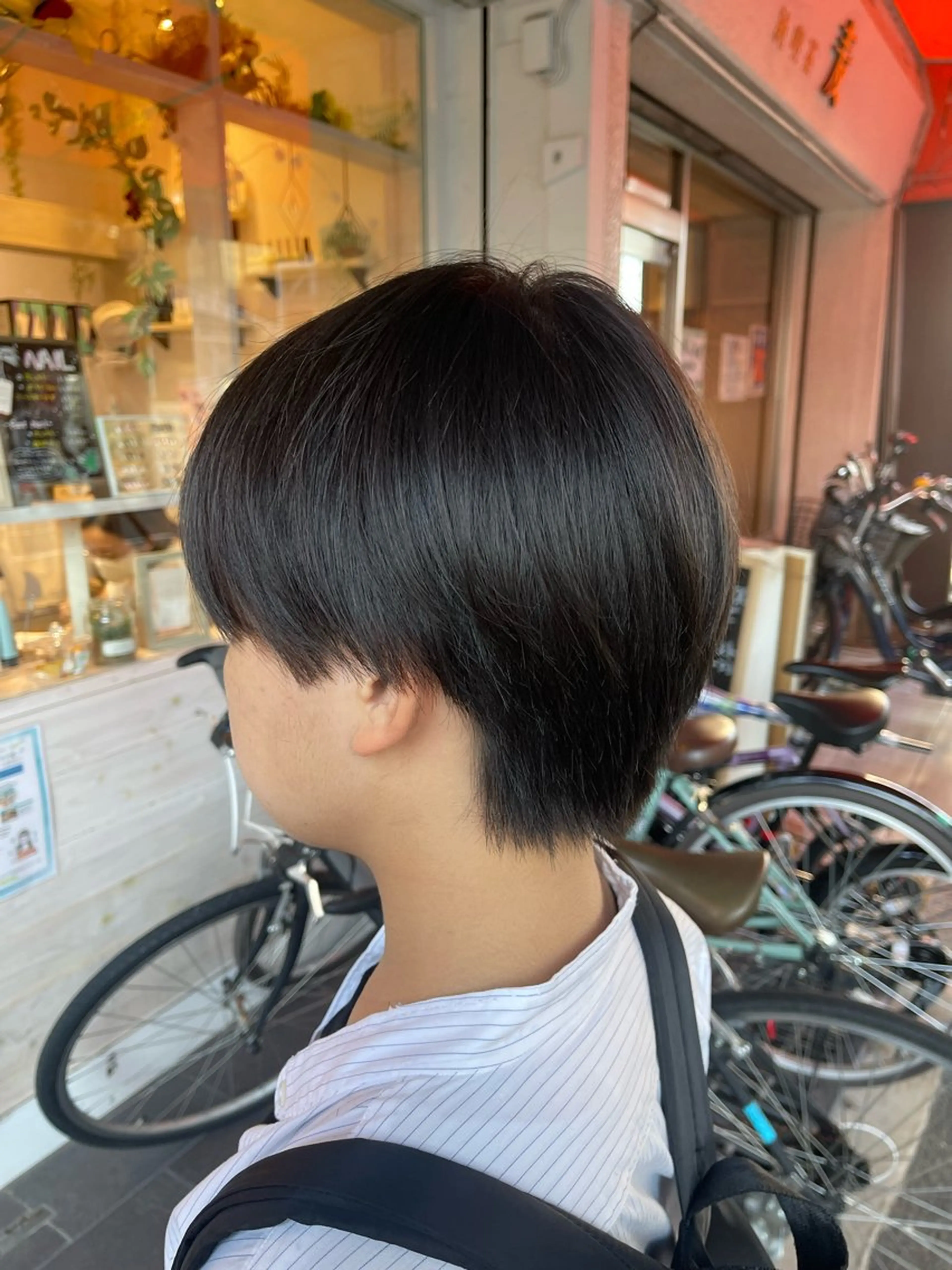 ショート マッシュヘア カット hair MILE.所属・ゆうだい モデル募集中のヘアスタイル