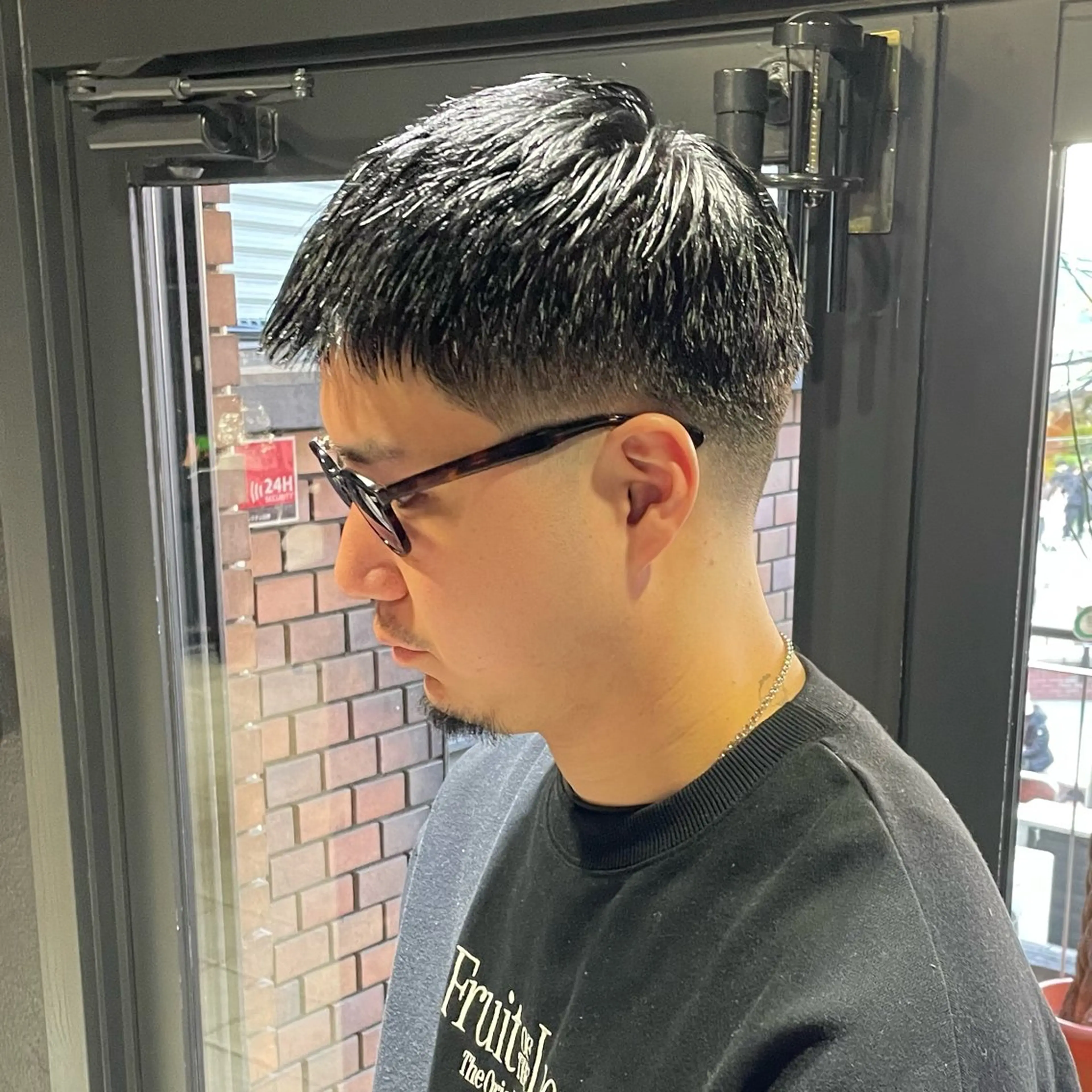 ショート メンズ スパイキーショート アメ村【戸兵吏駒】のヘアスタイル