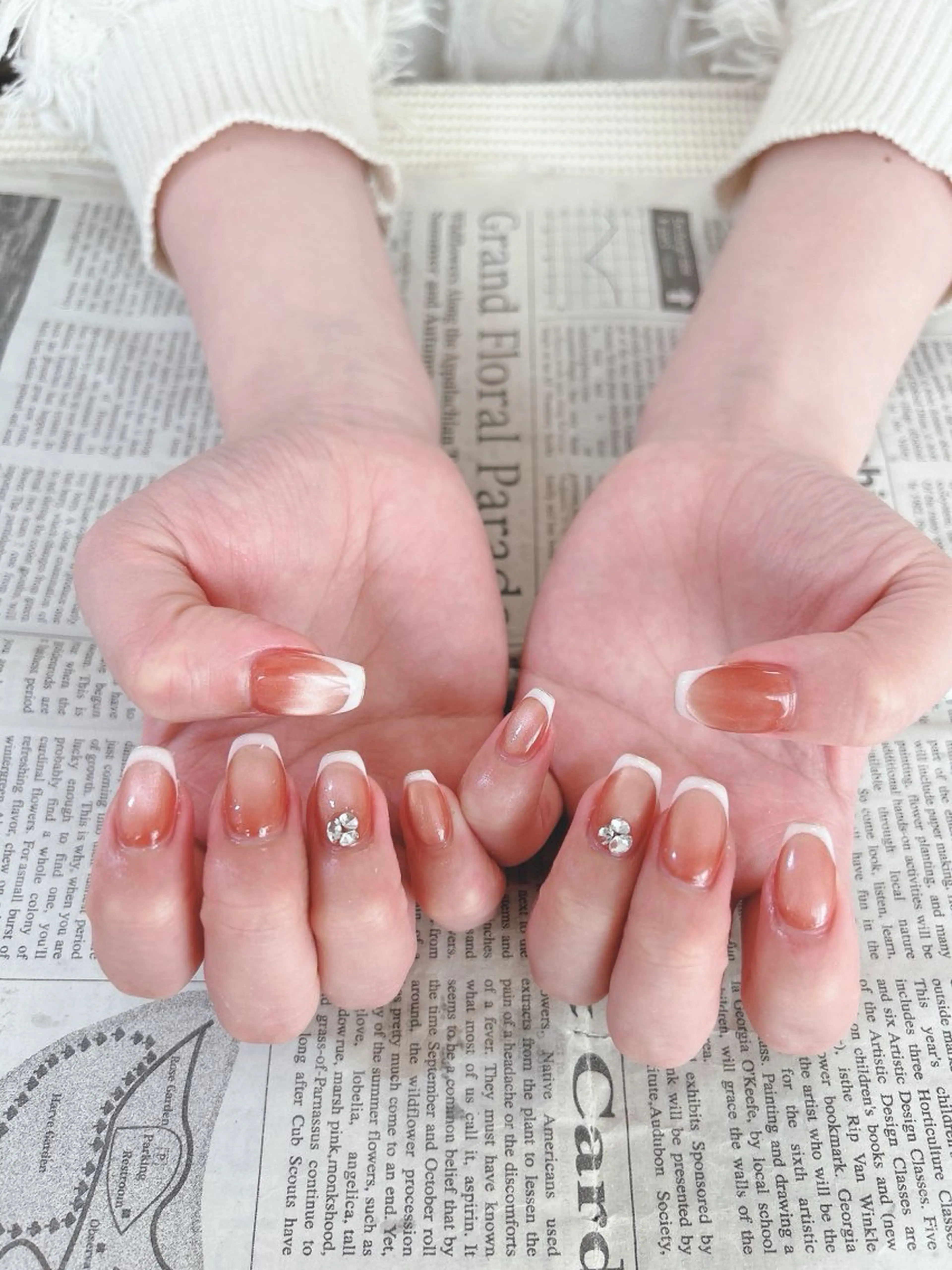 ネイル ハンドネイル ハンドケア 森山 舞のネイルデザイン