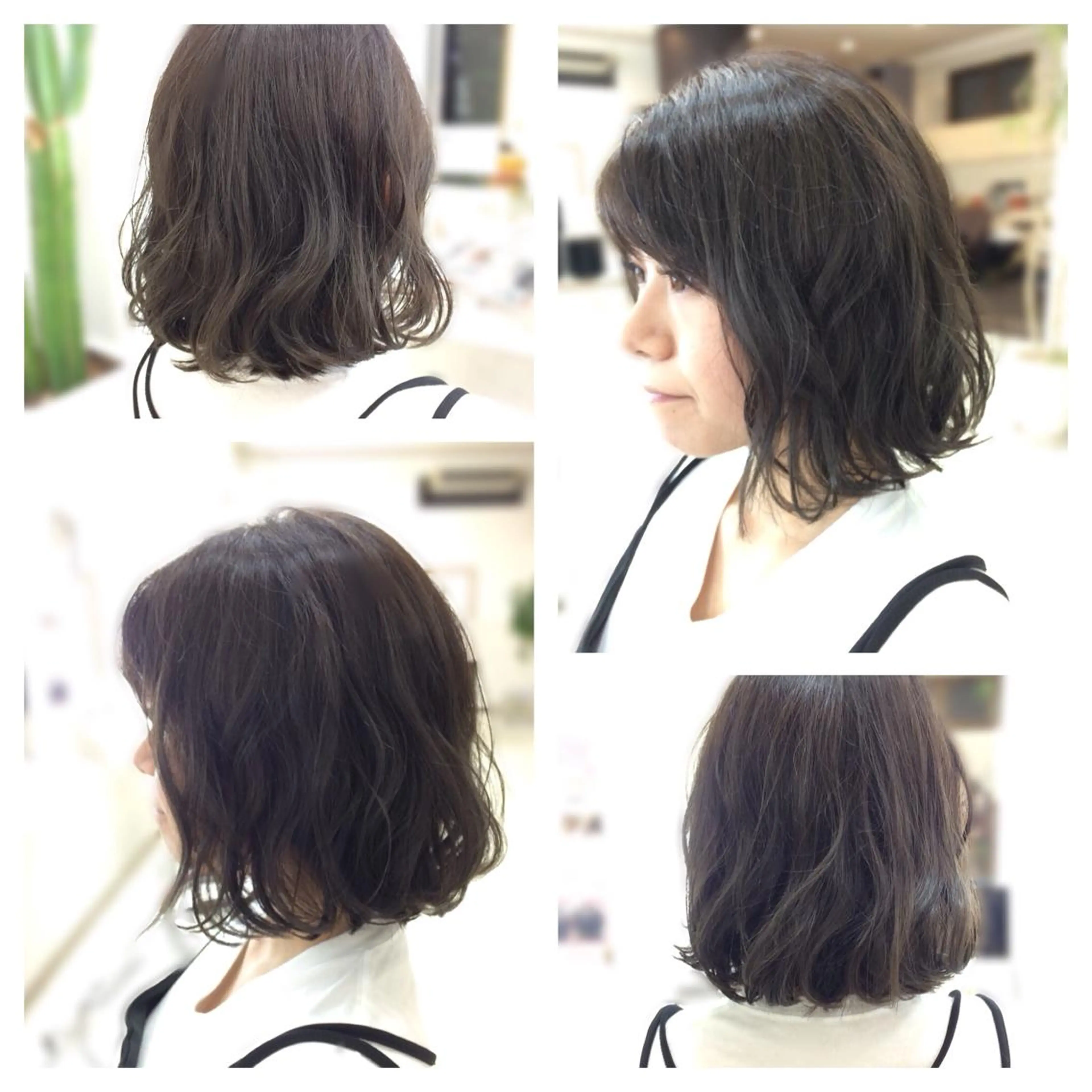 ミディアム ボブ Hair VERDEのヘアスタイル