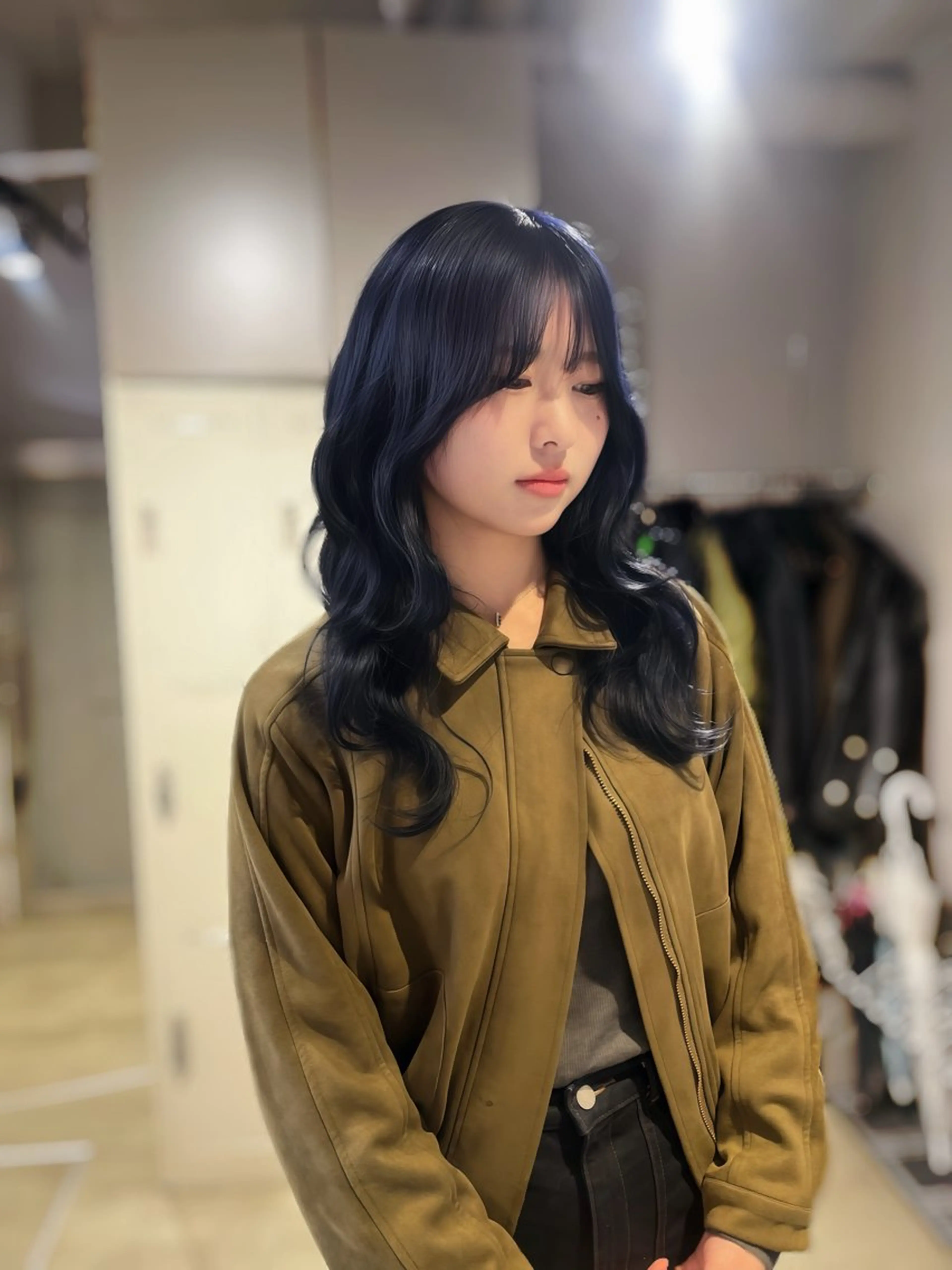 カラー ヘアカラー 🍒レイヤーカット/ 暖色カラー🍒のヘアスタイル