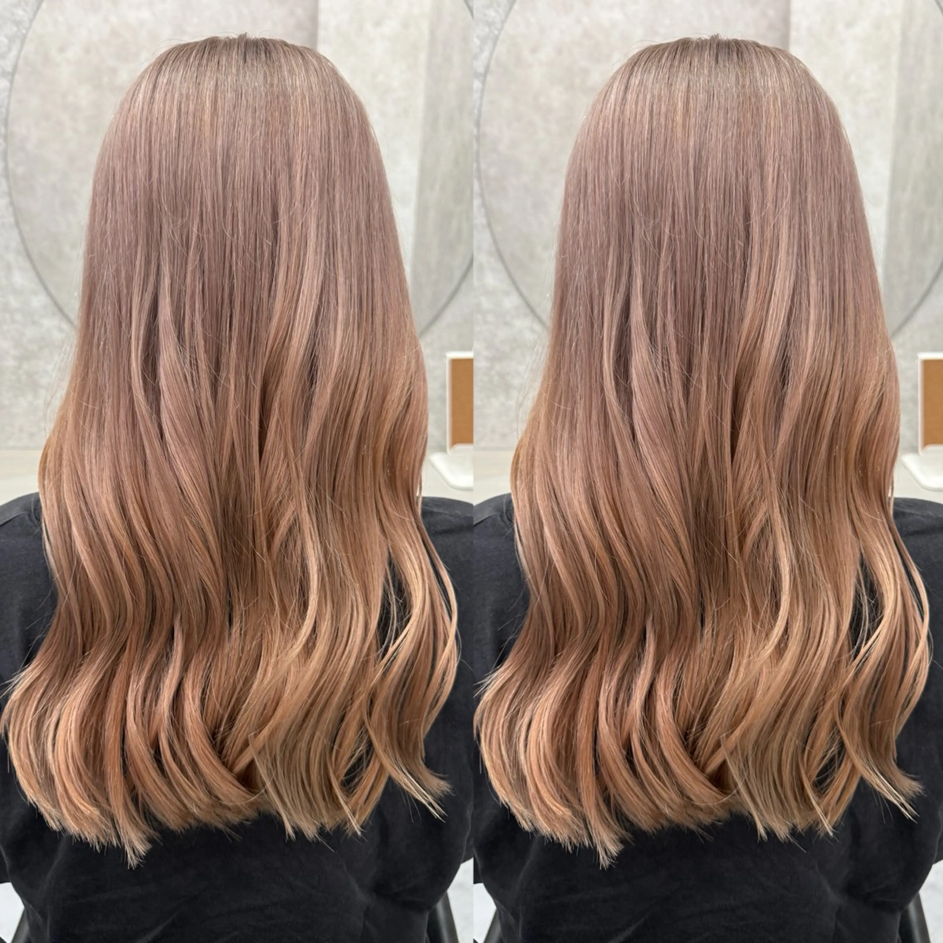 ロング カラー 🌺ハイトーン🌺 矢葺 なぎさ🌺🌺のヘアスタイル
