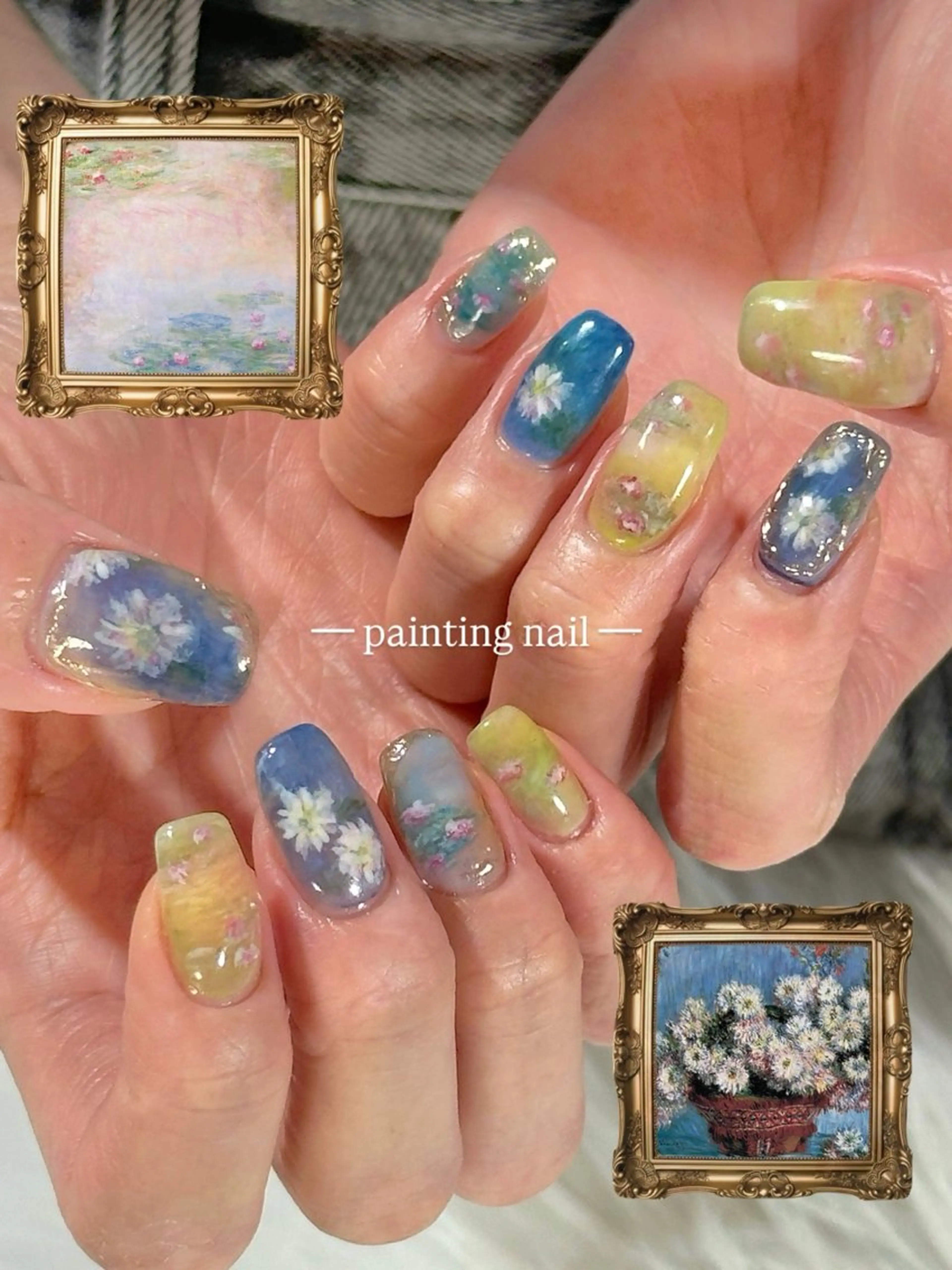 ネイル ハンドネイル Fuka 🌼*.ﾟのネイルデザイン