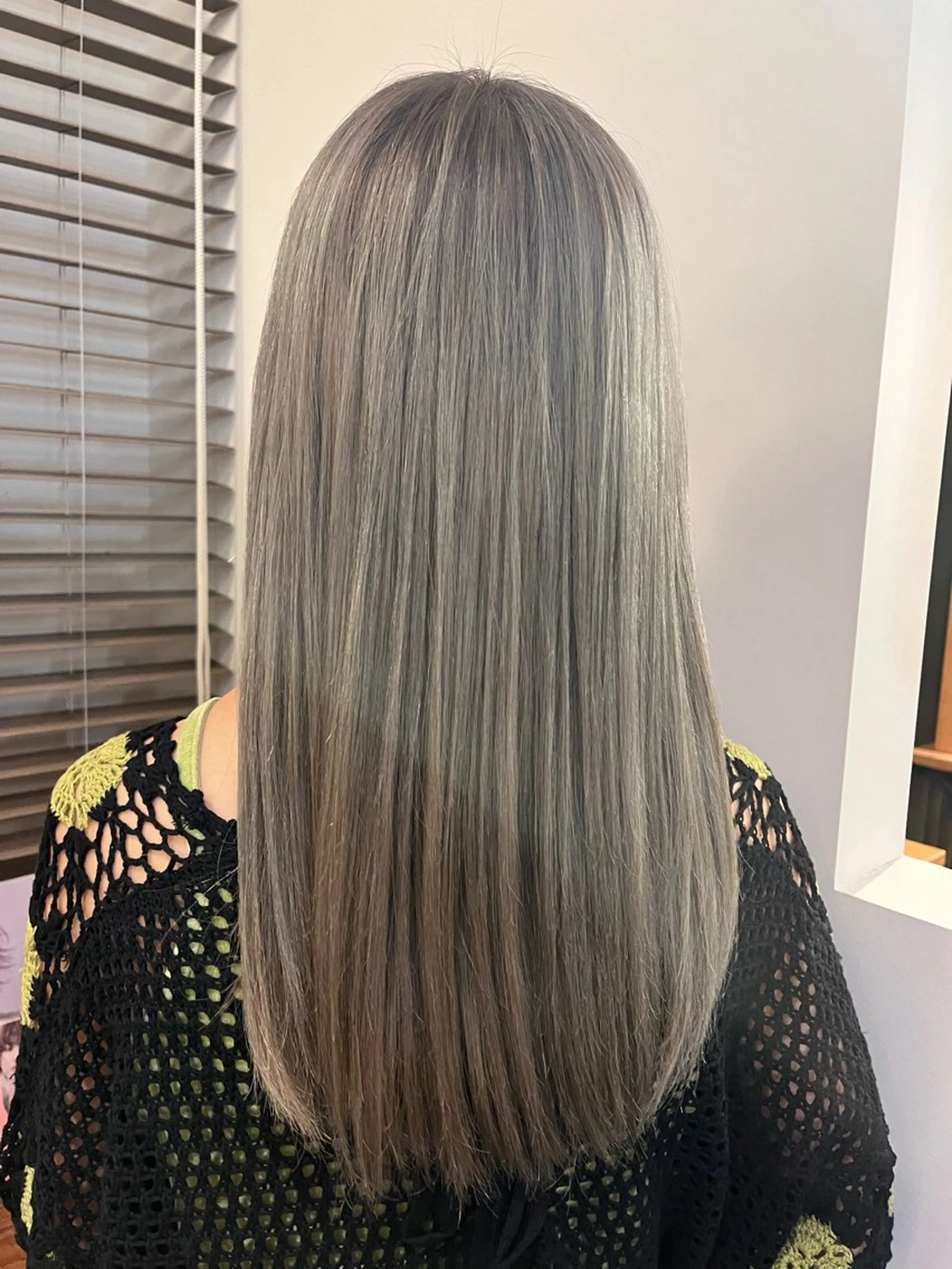 ロング カラー グレージュ 🍏Rio🍏 Color☆*。のヘアスタイル