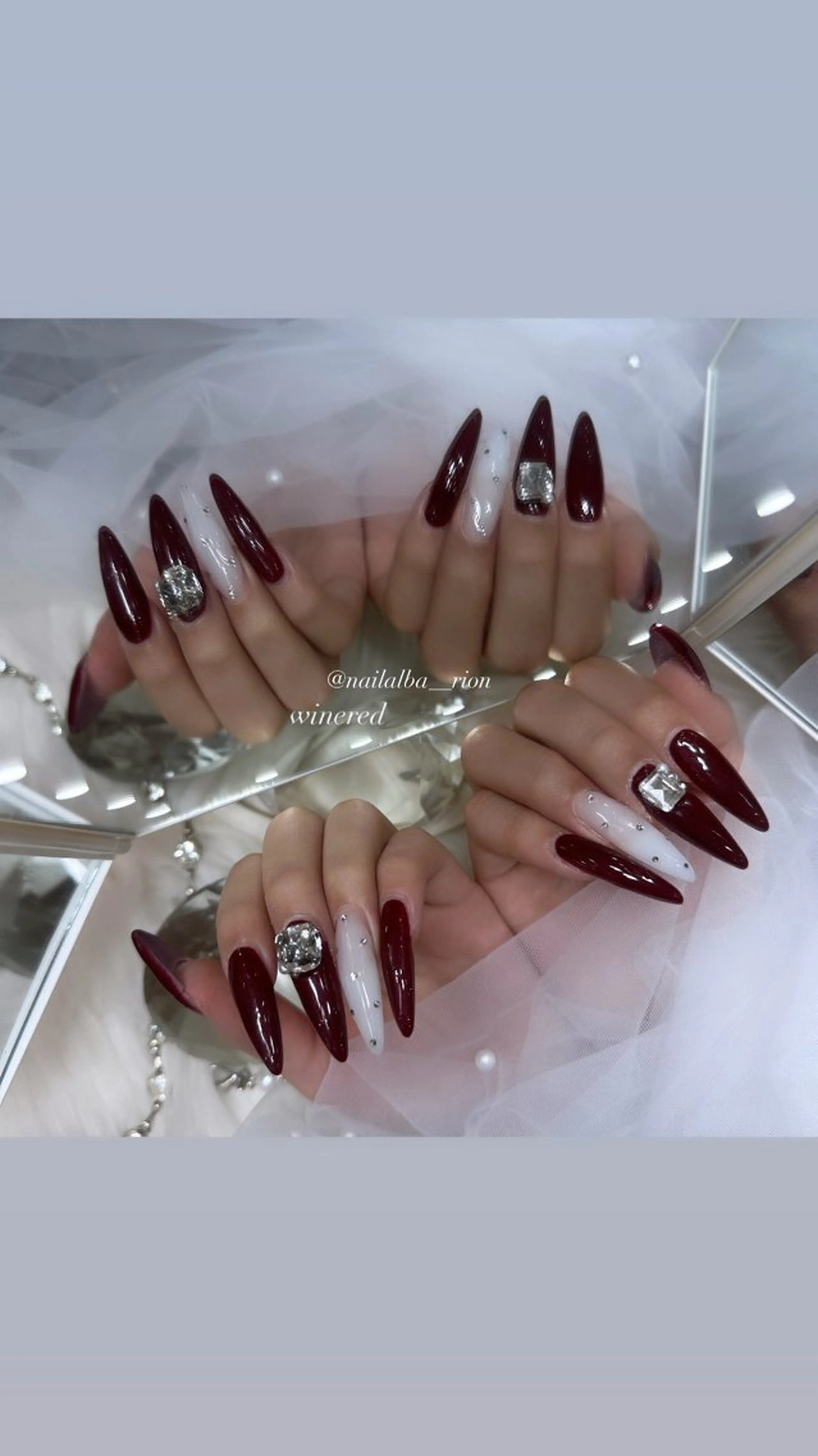 ネイル 加納 莉音のネイルデザイン