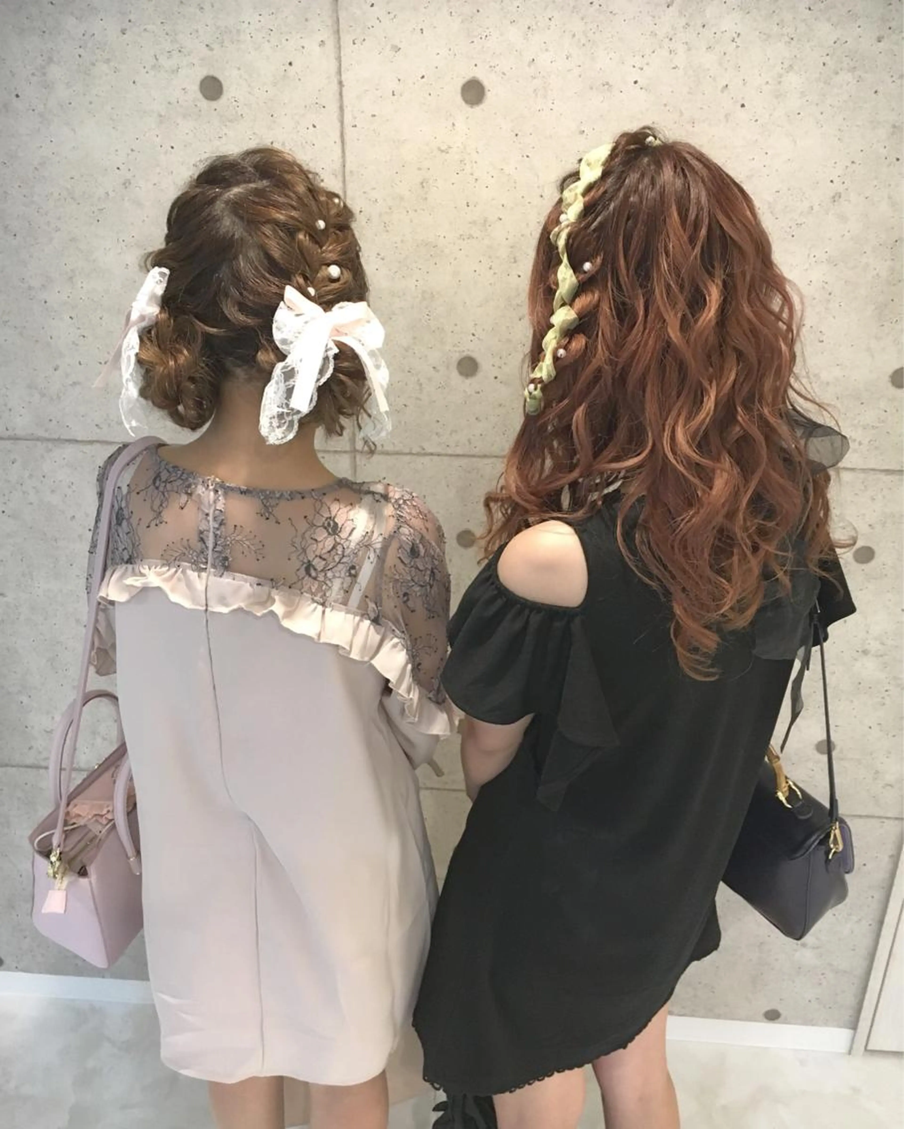 👭2名様ヘアセット⚠️記載の金額はお一人様のお値段となりますの写真