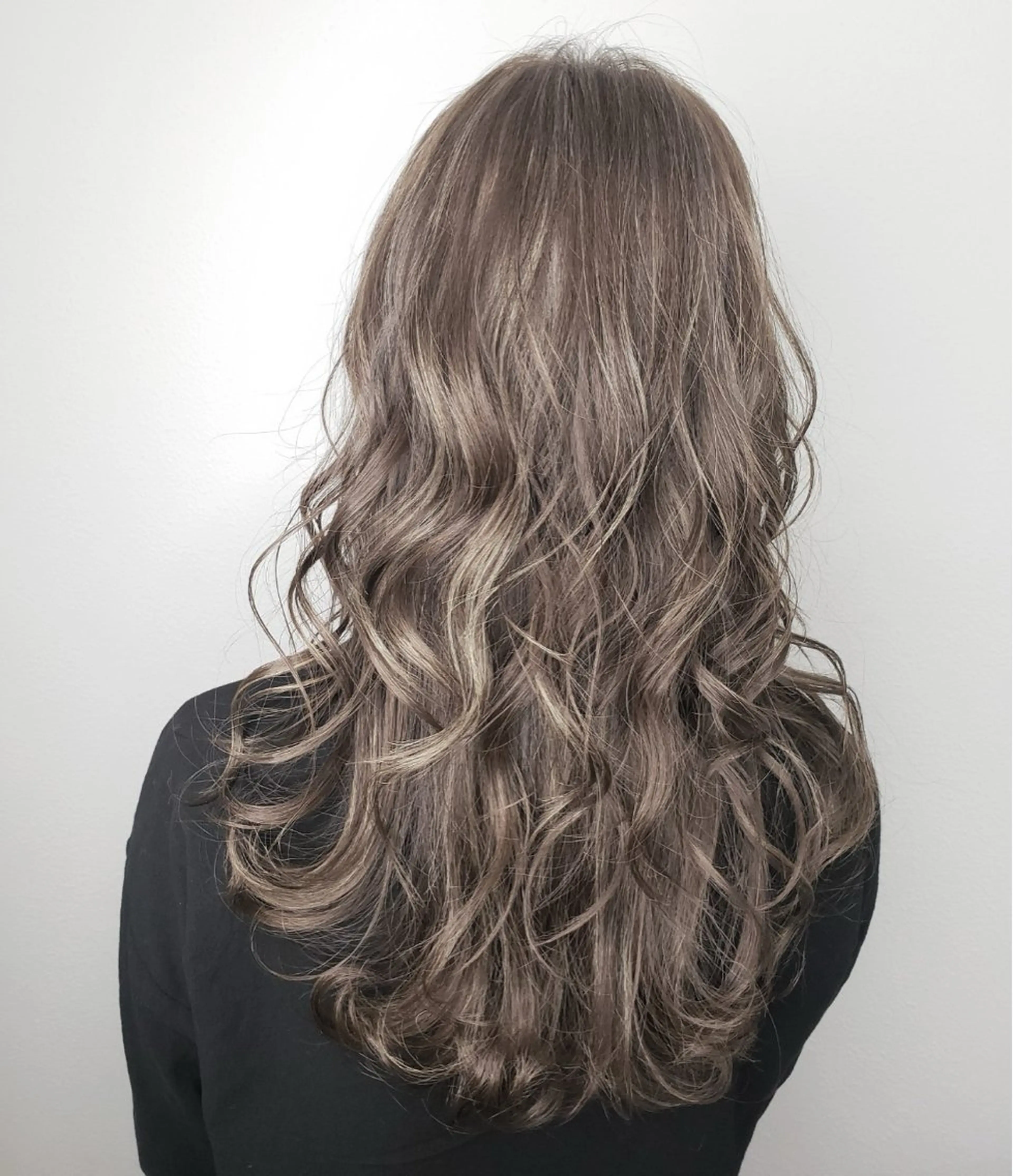 ロング カラー ヘアカラー トリートメント Rapport ラポールのヘアスタイル