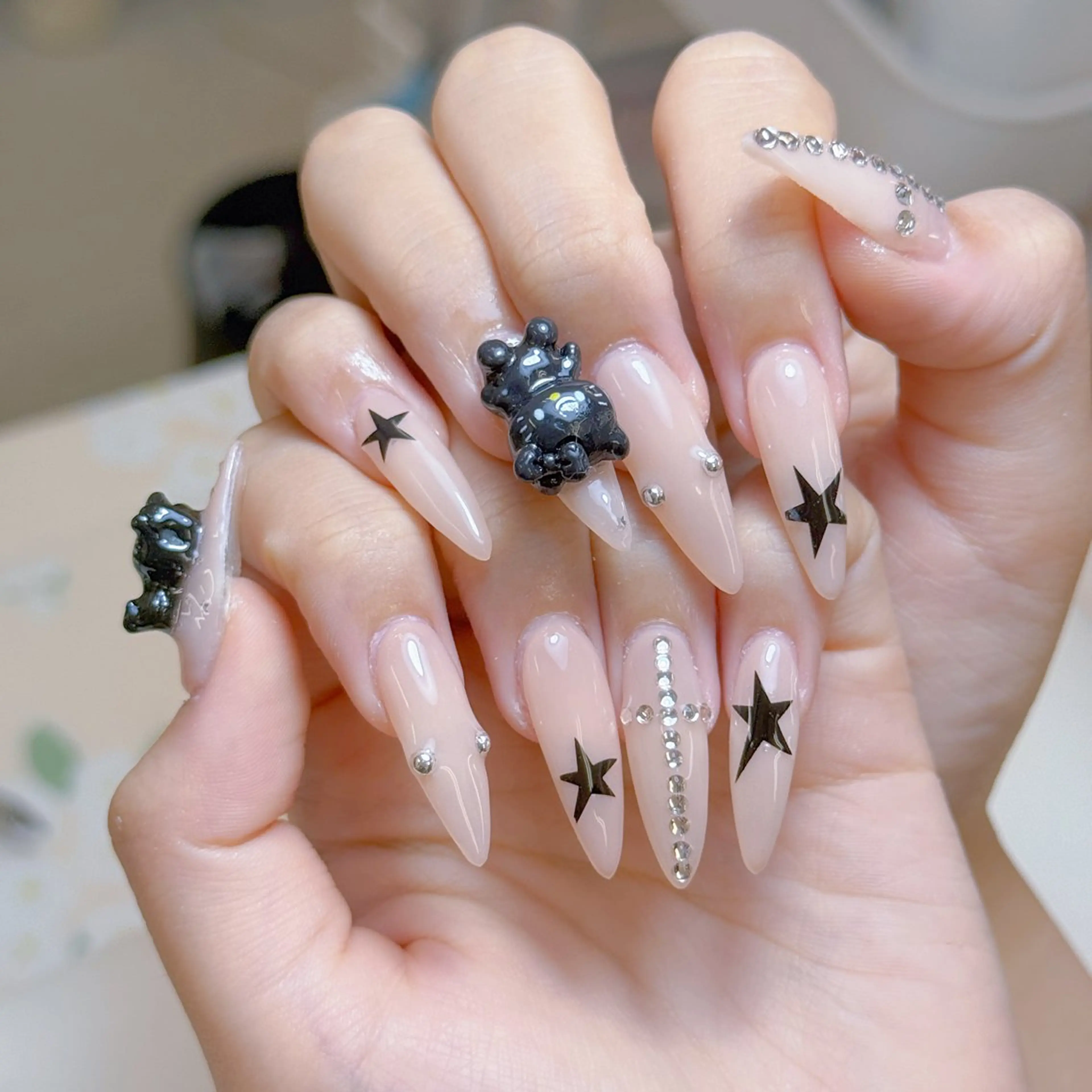 ネイル ハンドネイル ANH NAIL ゴテゴテ専門店💎のネイルデザイン