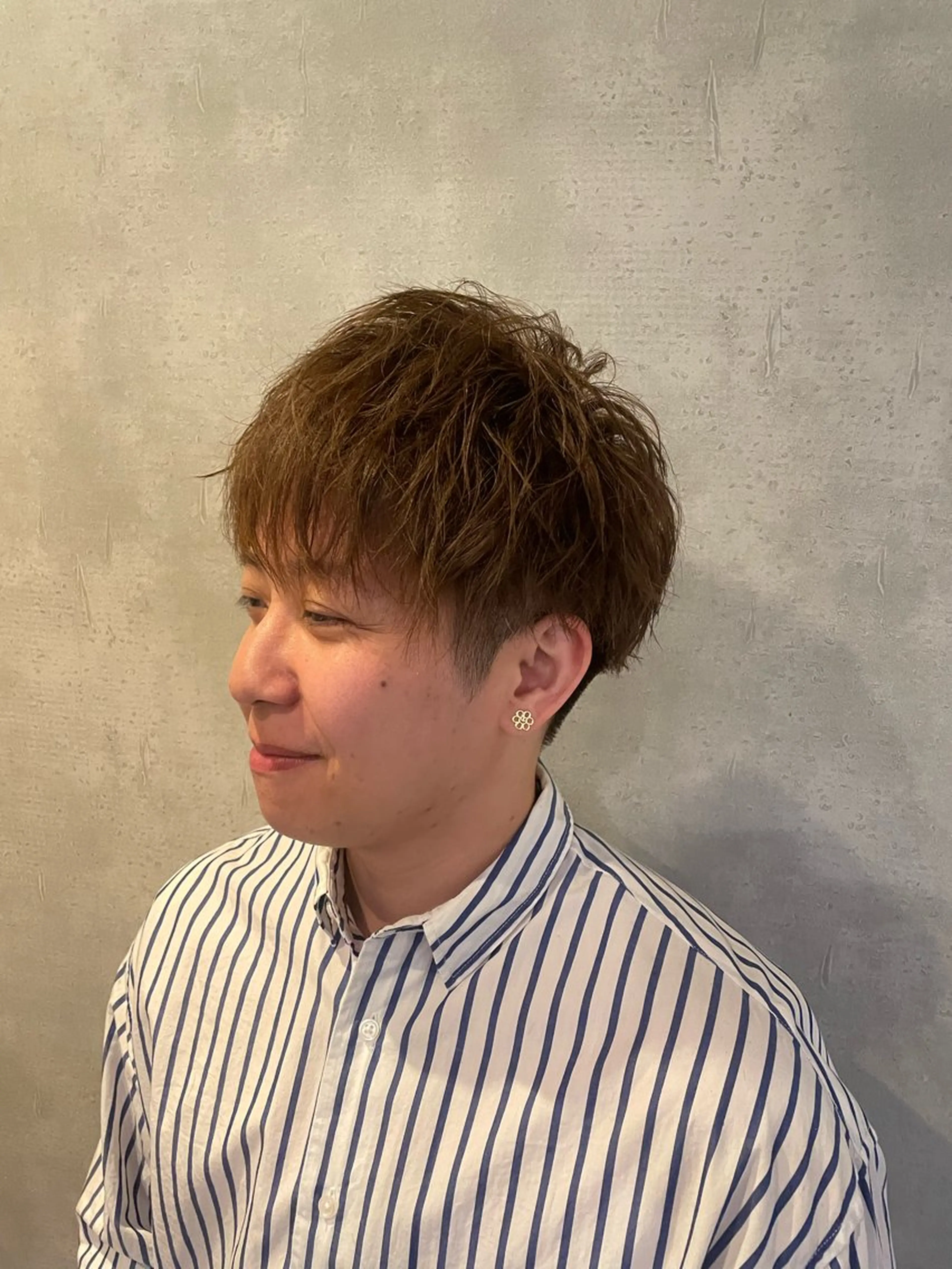 メンズ カット ヘアセット フリーランスシェアサロンルレイル所属・心斎橋/メンズ /ルレイル/地形真希のヘアスタイル