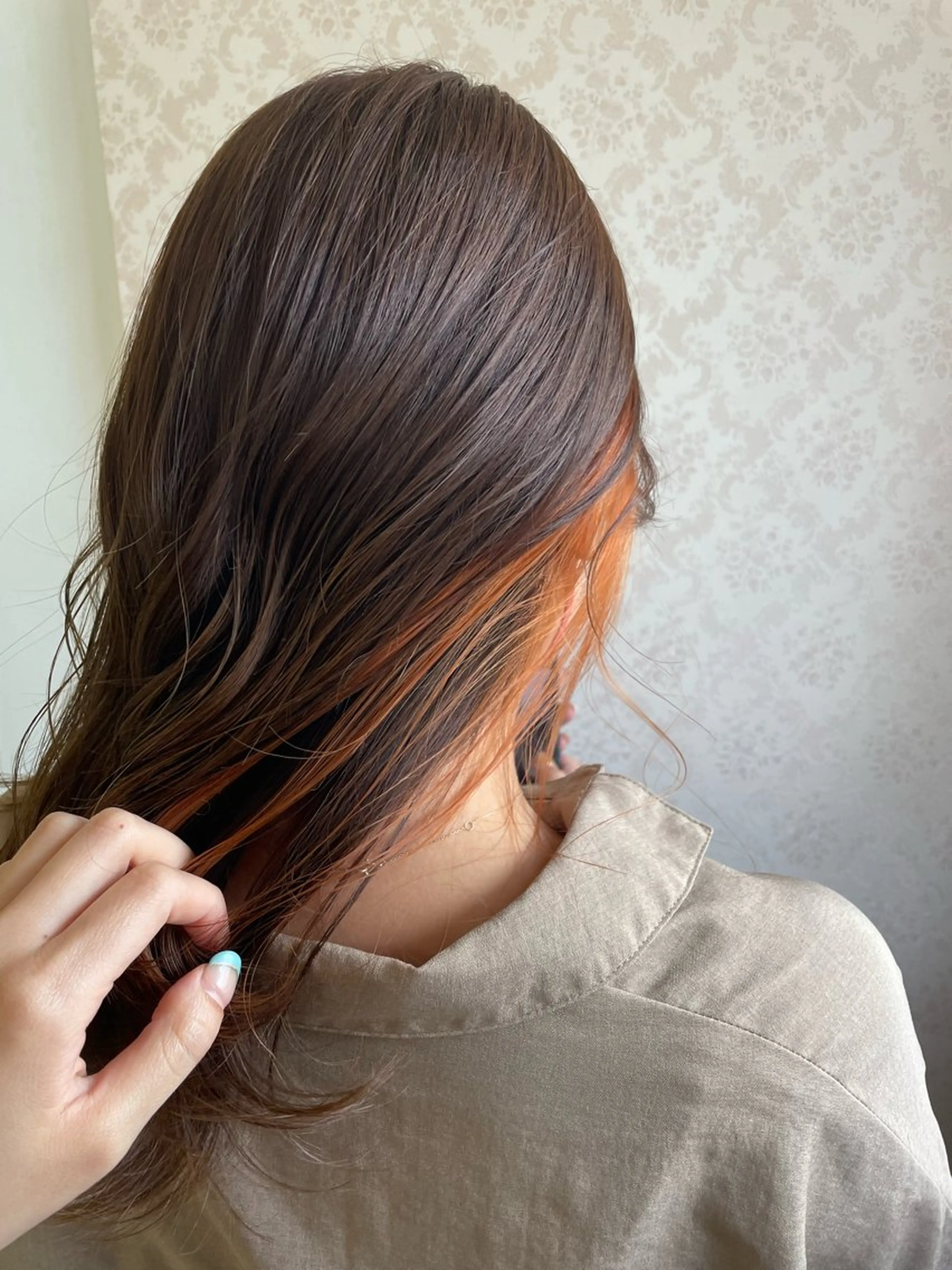 ロング カラー ヒヨシ ルナのヘアスタイル