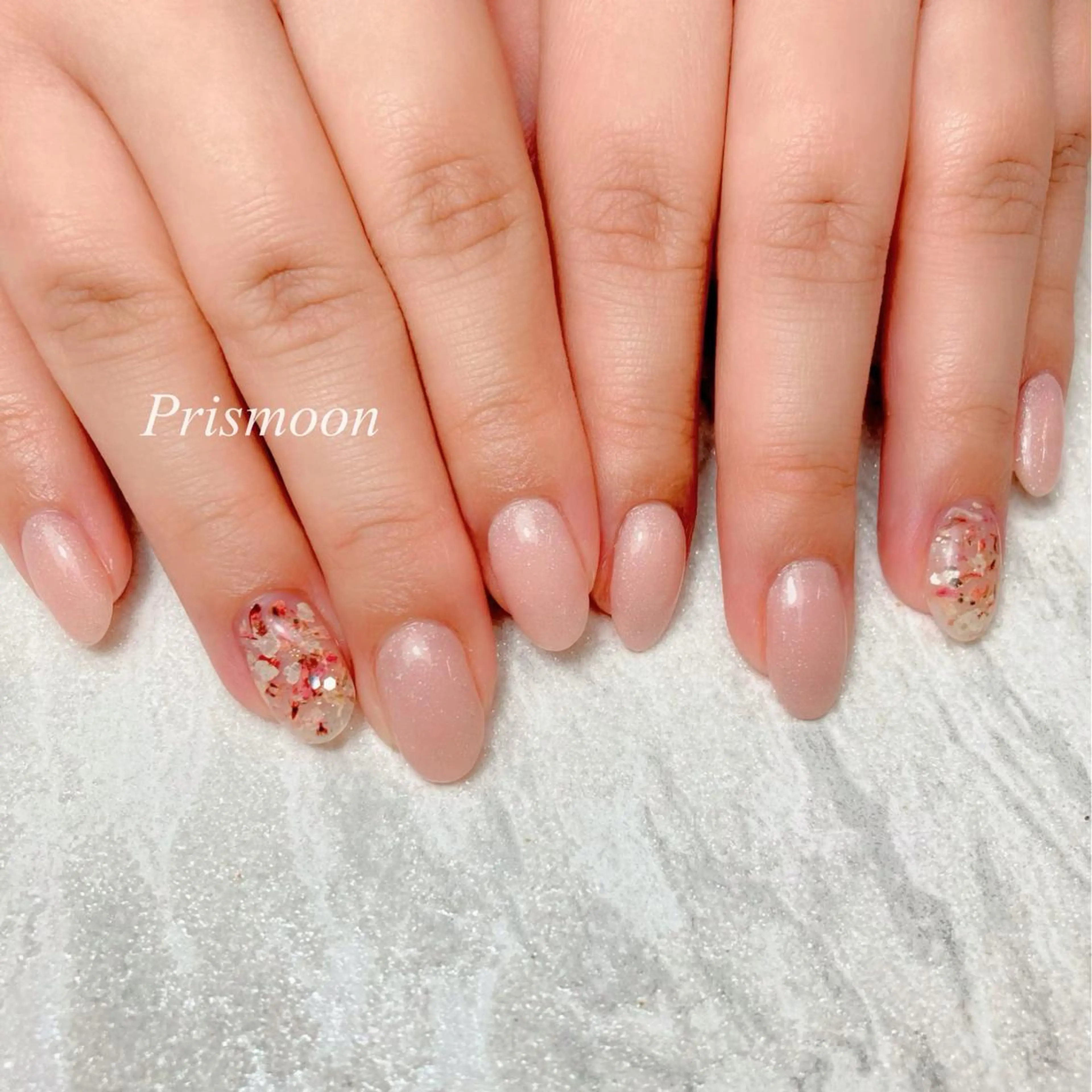 ネイル フラワーネイル Prismoon  Nail所属・Prismoon Nailのネイルデザイン