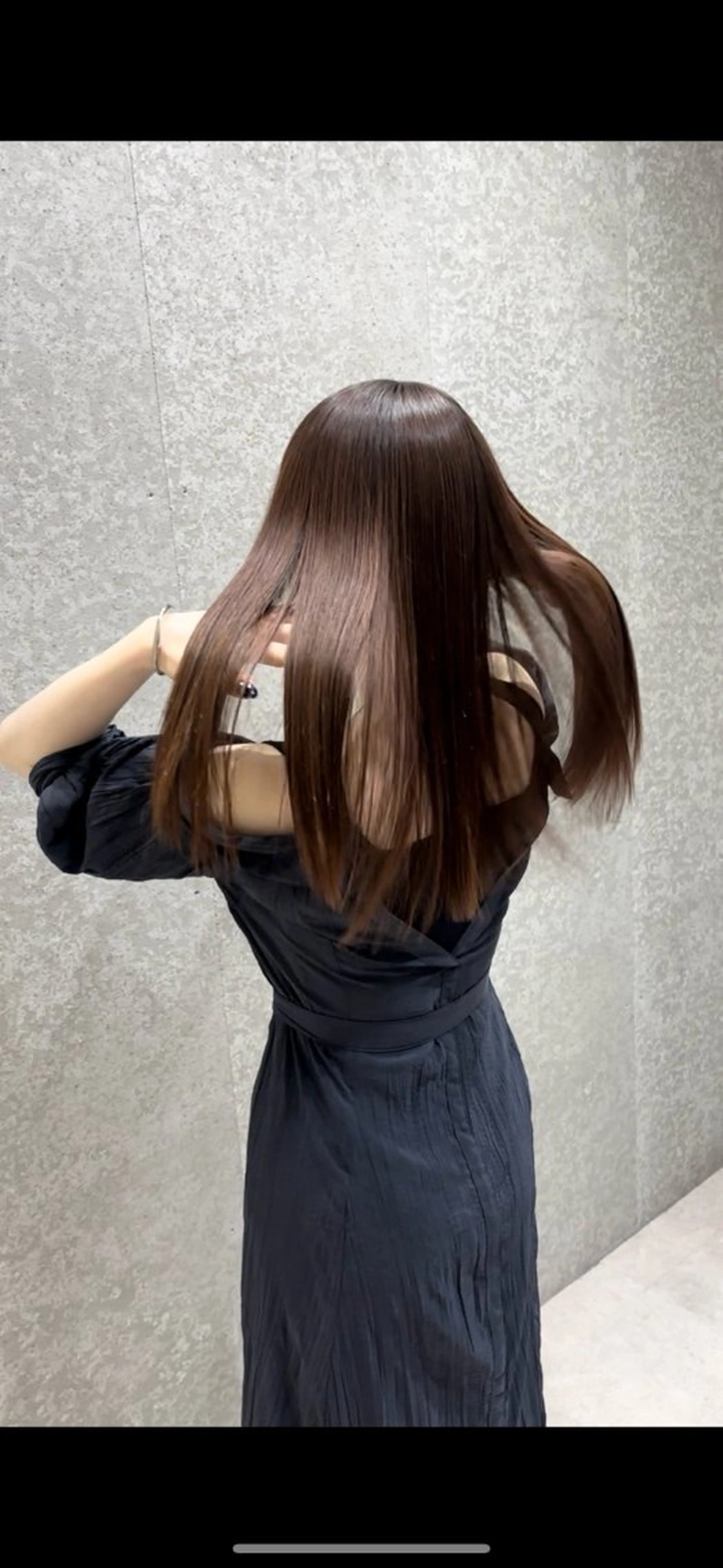 セミロング 髪質改善 トリートメント トリートメント ヘッドスパ GOTODAY  SHAiRE SALON　新宿Aura店所属・髪質改善ヘアケア 艶髪特化/上田のヘアスタイル