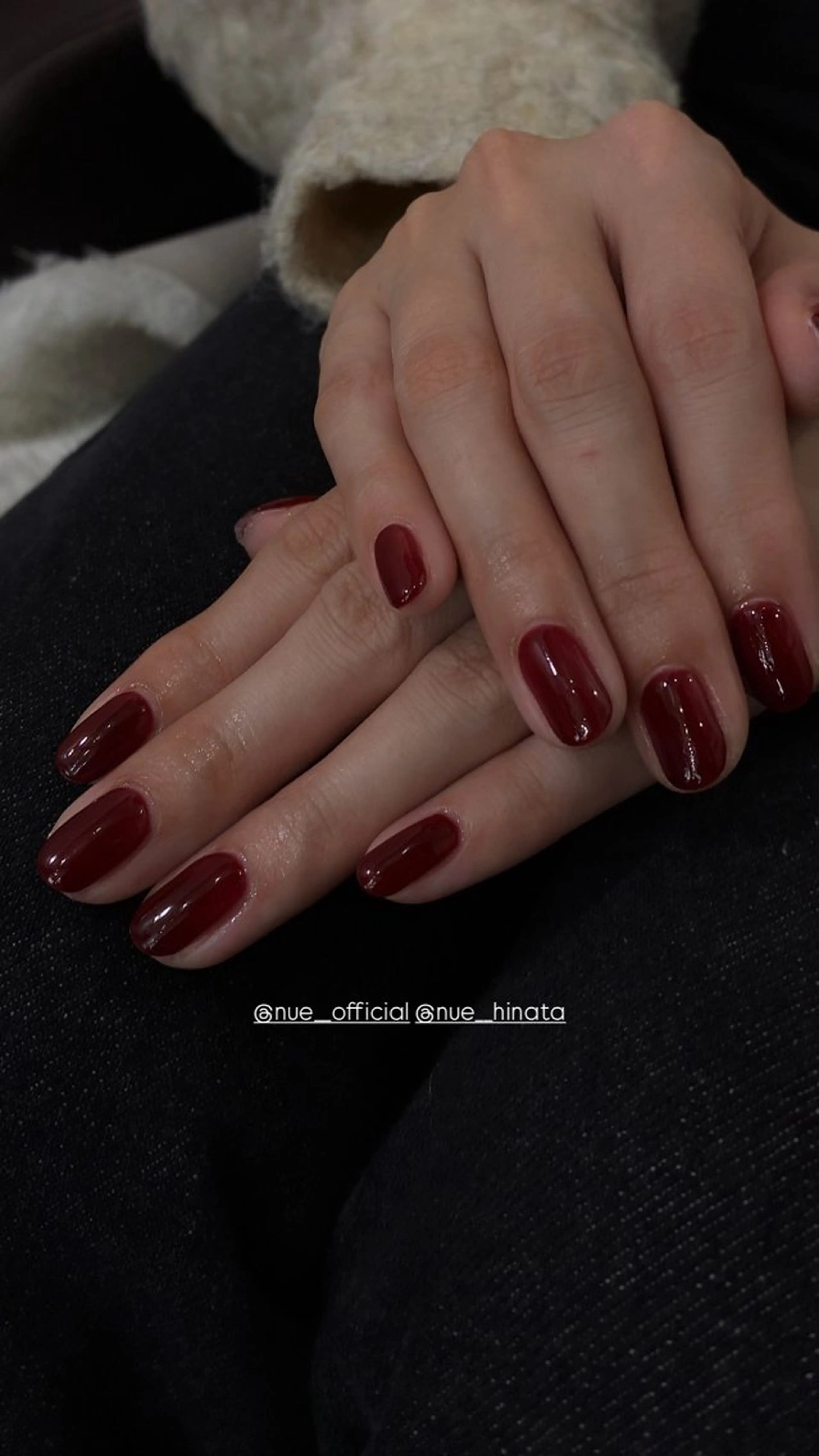 ネイル ワンカラーネイル ハンドネイル nue所属・nue【ムー】 ひなたのネイルデザイン