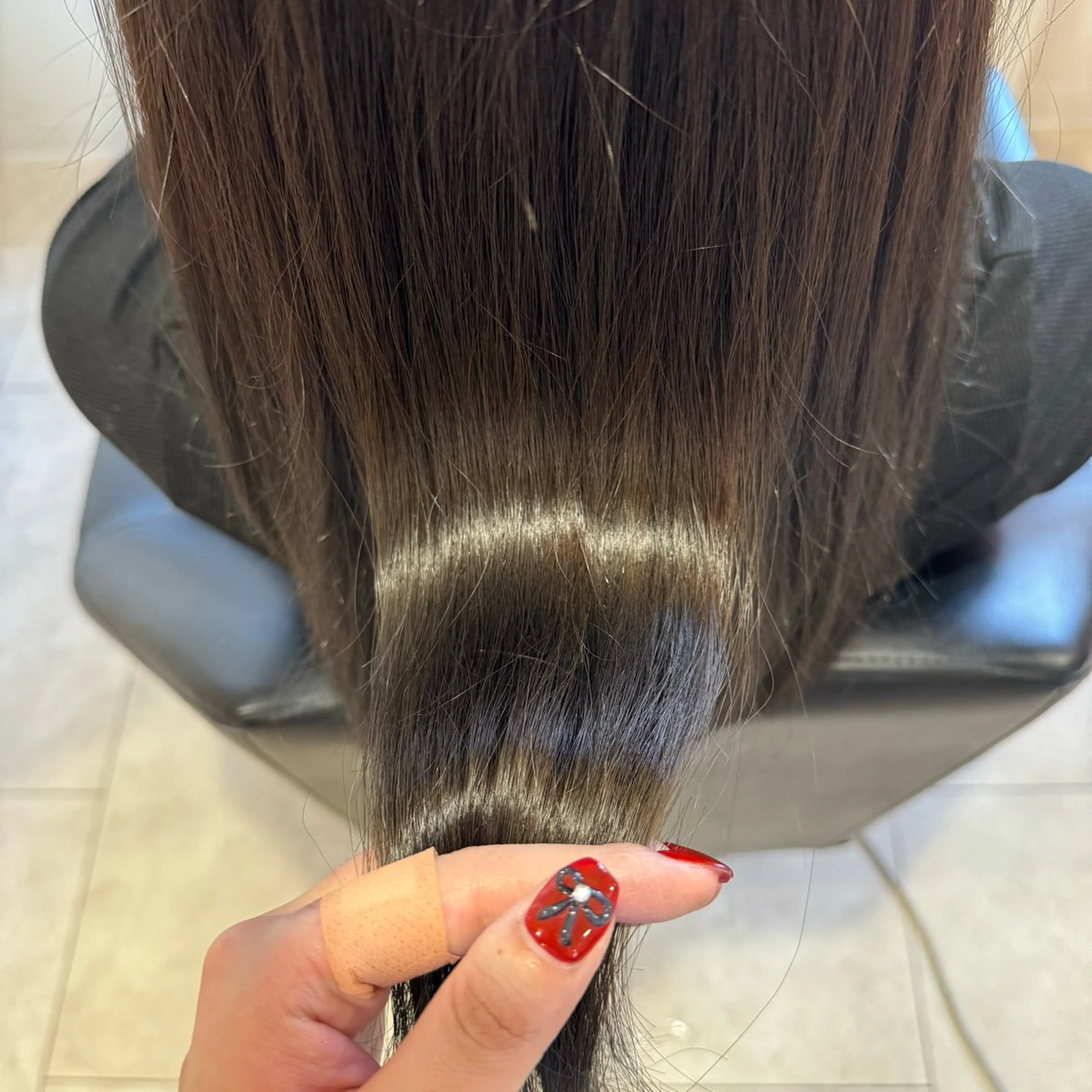 カラー Nene エクステモデル募集中のヘアスタイル