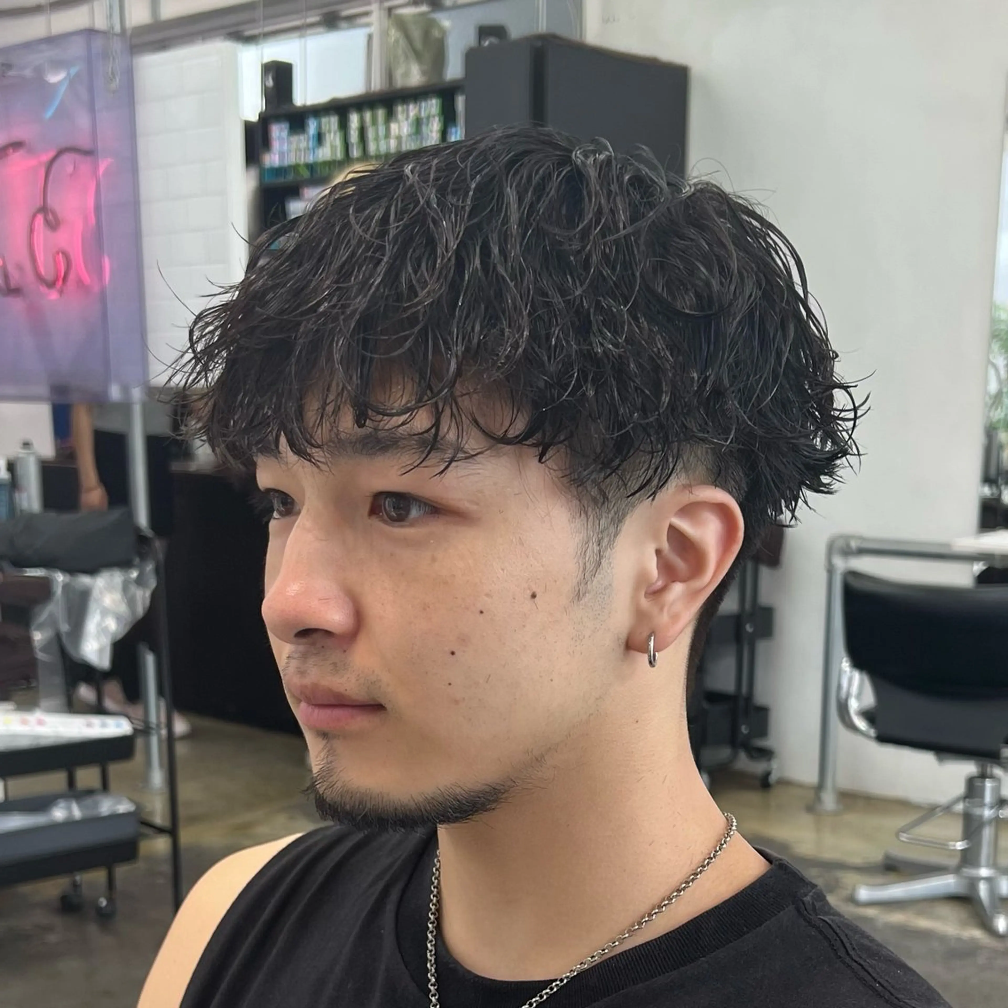 パーマ メンズ 似合わせパーマ/ 艶髪矯正/文哉のヘアスタイル