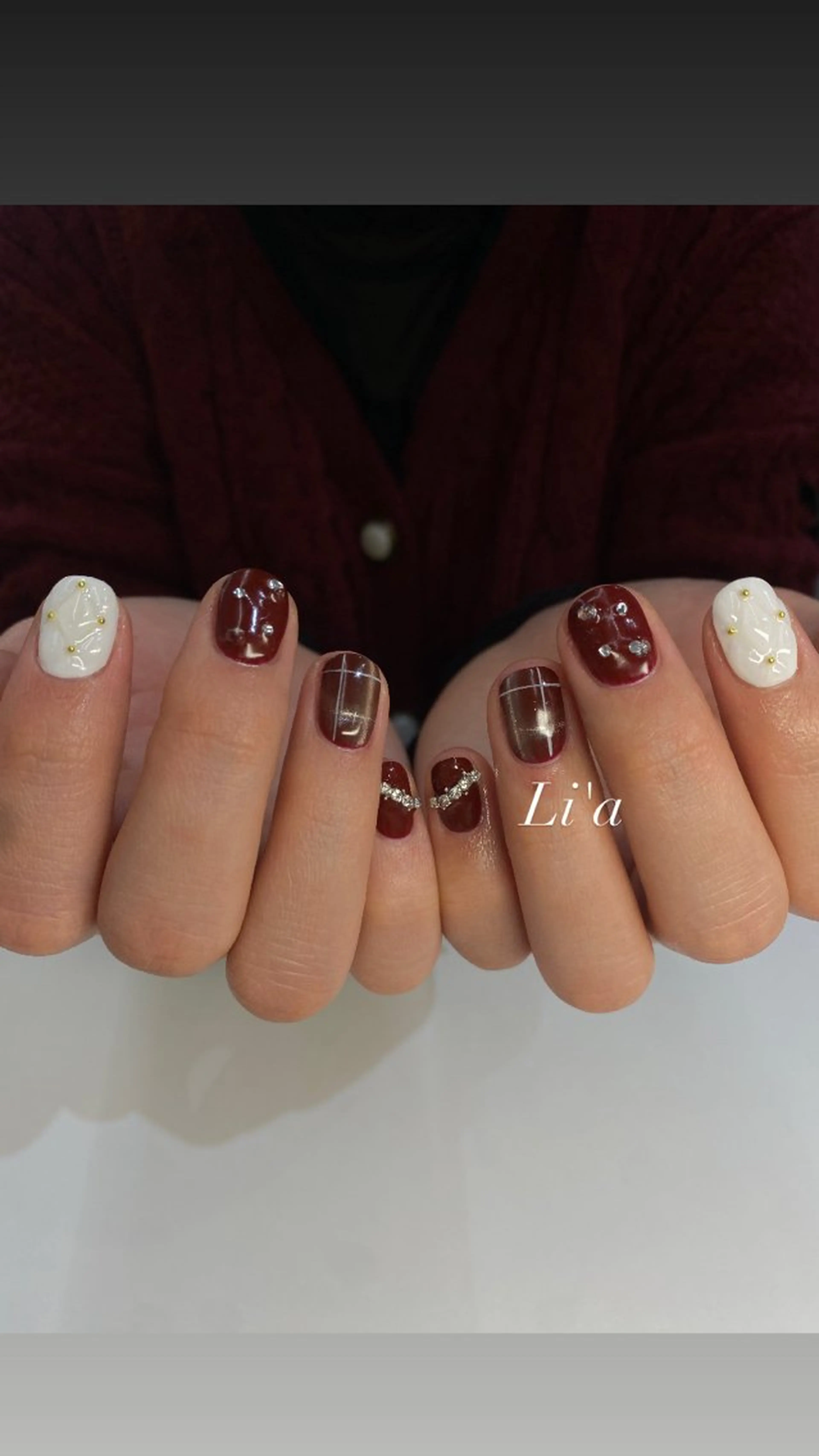 ネイル ハンドネイル Li'a nail所属・Li'a AYAKAのネイルデザイン
